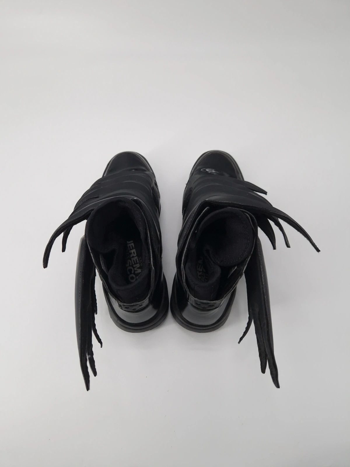 Adidas × Jeremy Scott Adidas by Jeremy Scott JS Wings 3.0 Dark Knight Batman Shoes Size US 9 / IT 39 - 3 Thumbnail