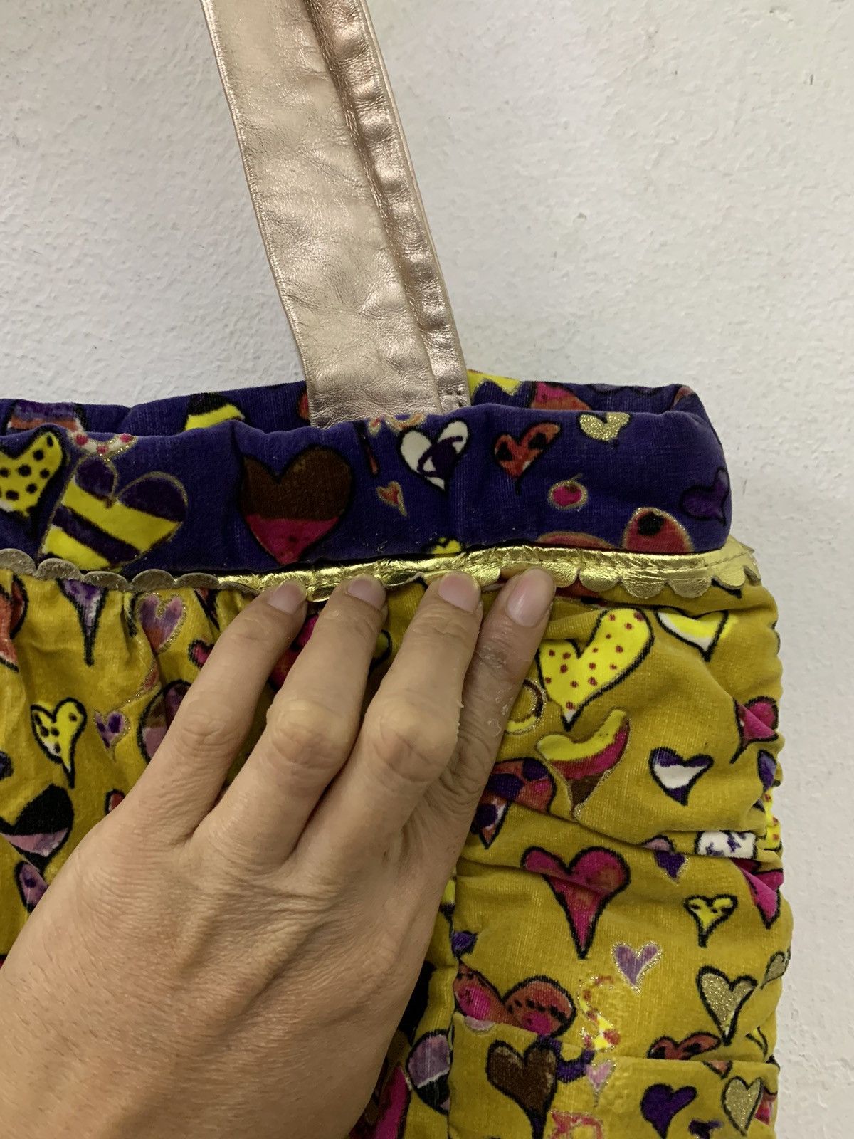 Issey Miyake × Tsumori Chisato Tsumori Chisato Heart Pattern Handbag Shoulder Bag Size ONE SIZE - 3 Thumbnail