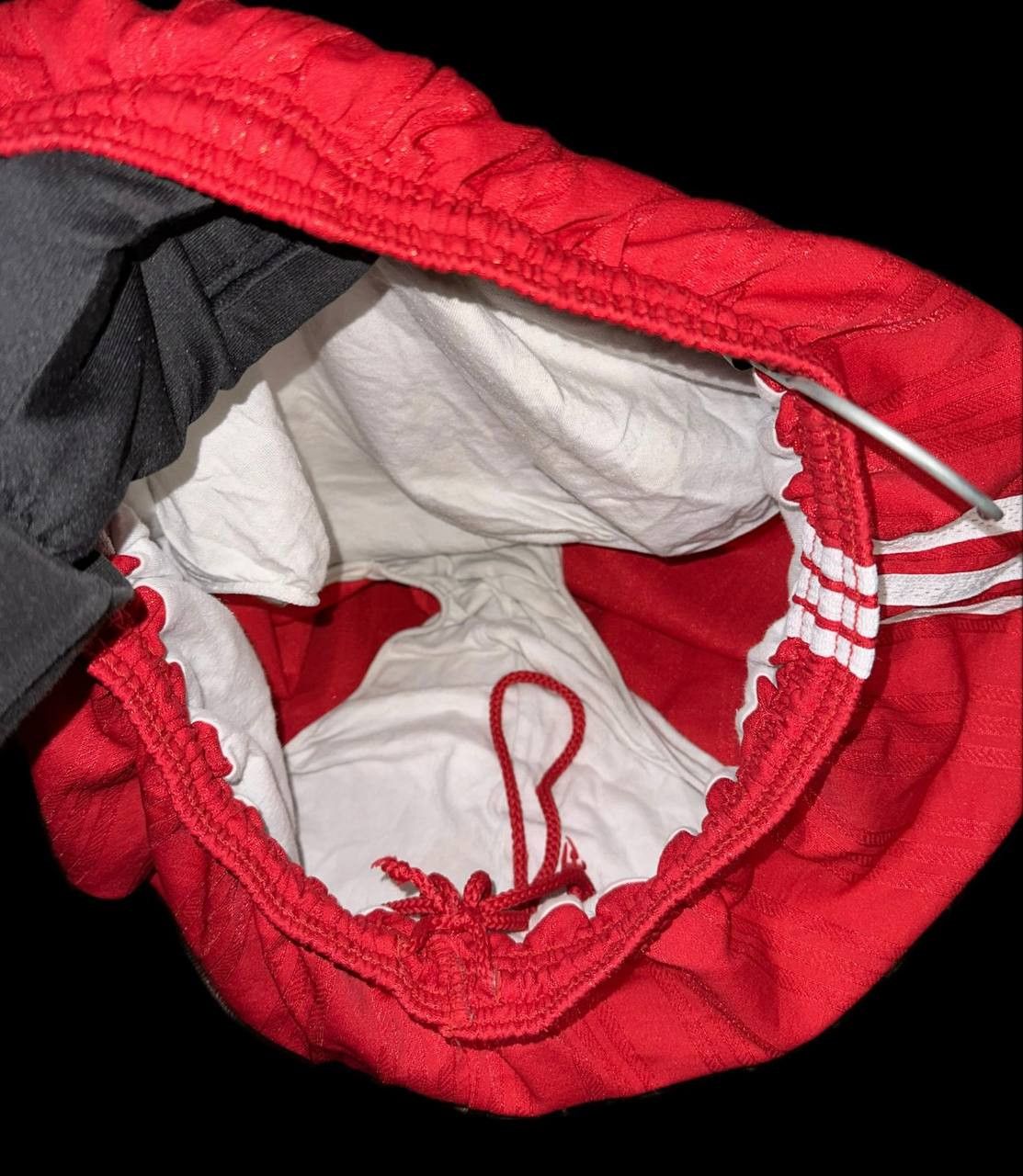 Adidas × Vintage Adidas Vintage Running Shorts Red White made in south africa Size US 32 / EU 48 - 10 Thumbnail