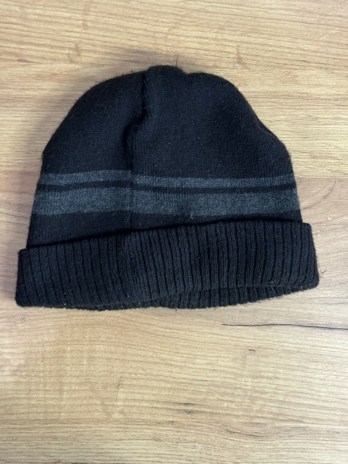 Lonsdale Lonsdale London Striped Beanie Hat - Black/Grey - One Size Size ONE SIZE - 2 Thumbnail