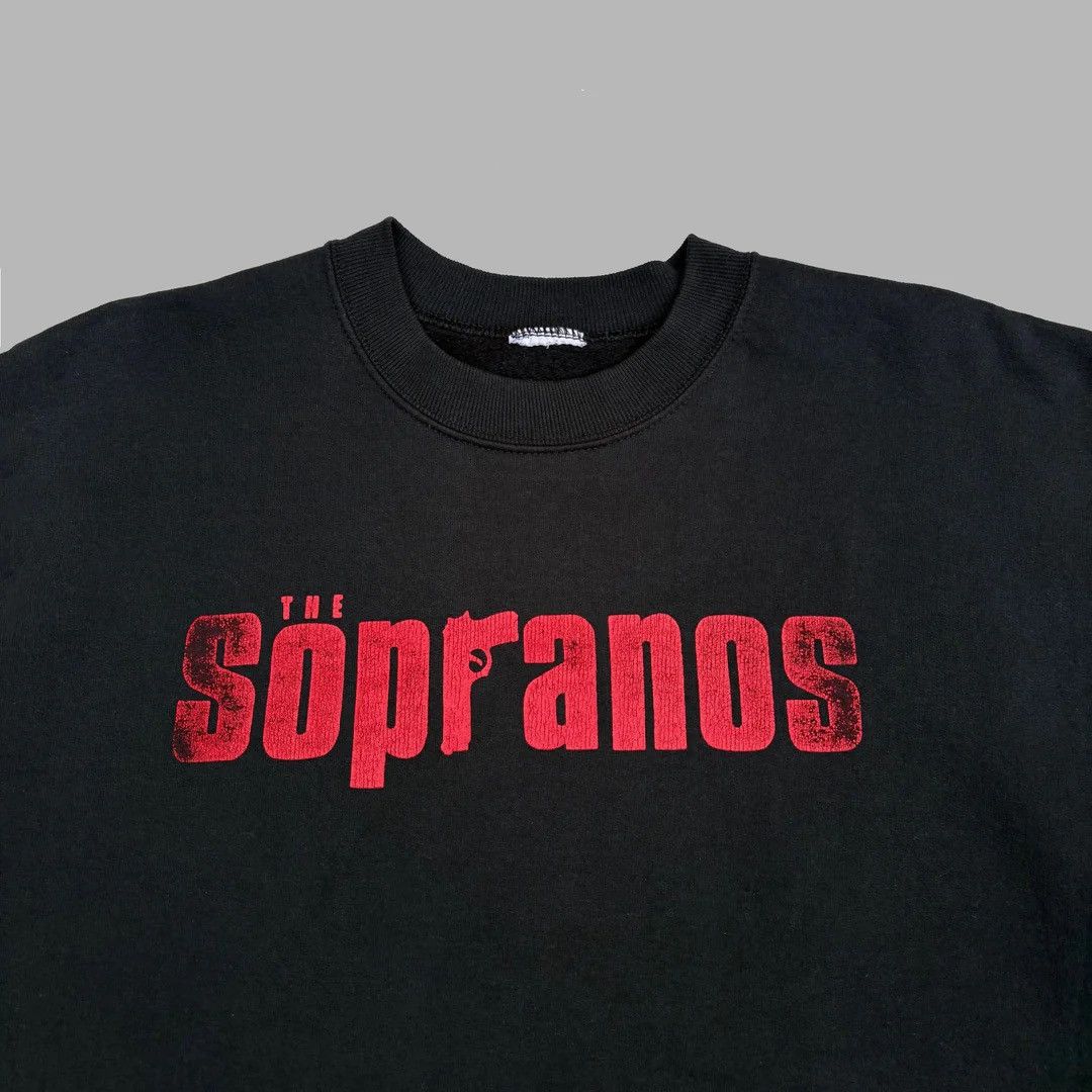 Vintage The Sopranos 2001 Vintage HBO Bada Bing TV Series Sweatshirt Size US L / EU 52-54 / 3 - 3 Thumbnail