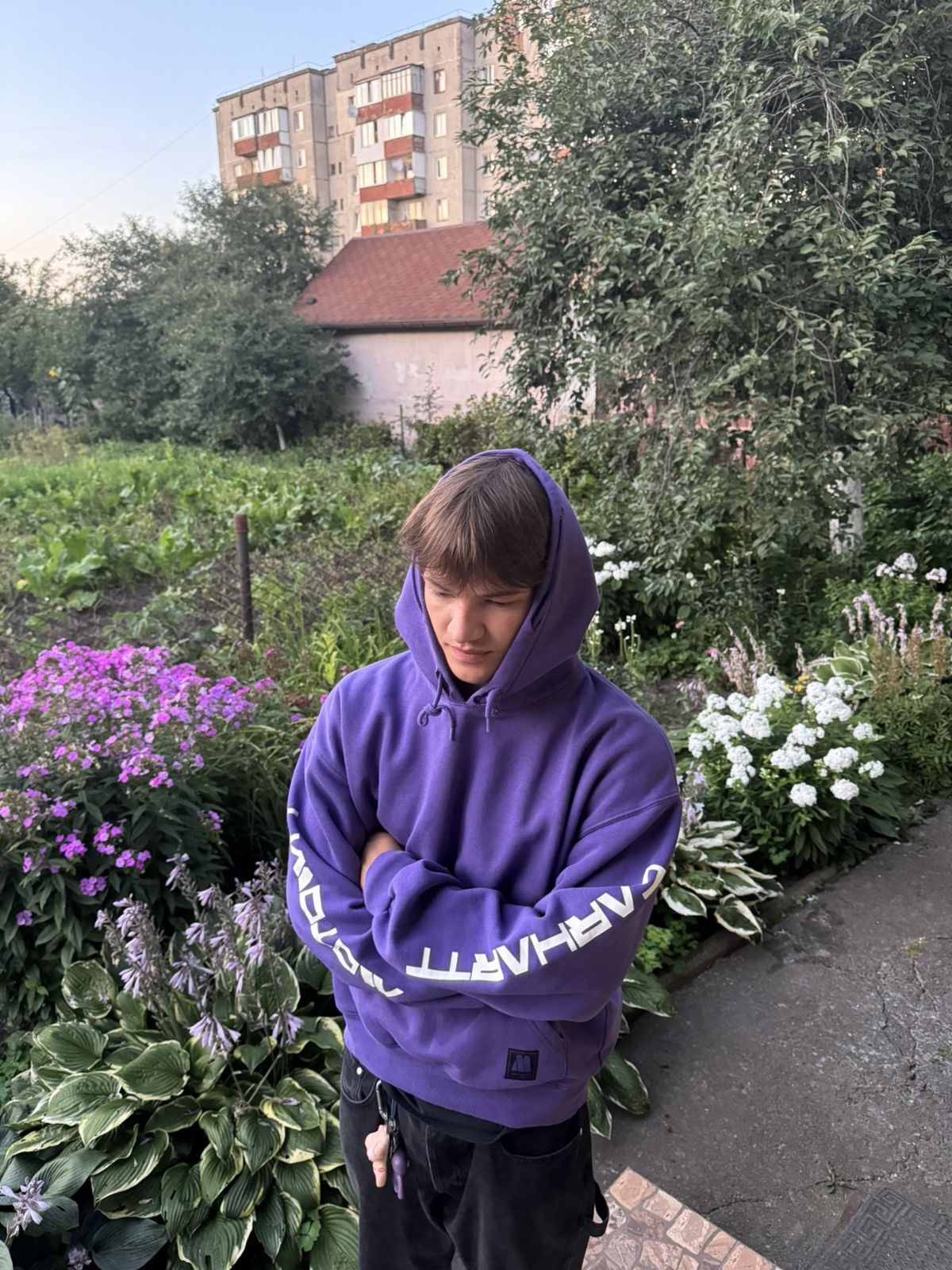 Carhartt Wip Carhartt WIP x Motown Records Hoodie Purple FW19 Limited Size US M / EU 48-50 / 2 - 1 Thumbnail