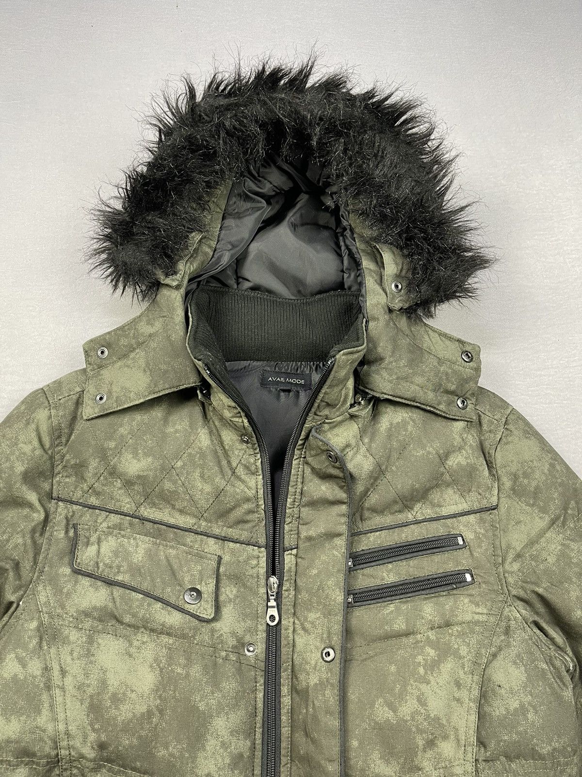 If Six Was Nine AVAIL MODE CAMOUFLAGE PUFFER JACKET Size US M / EU 48-50 / 2 - 9 Thumbnail