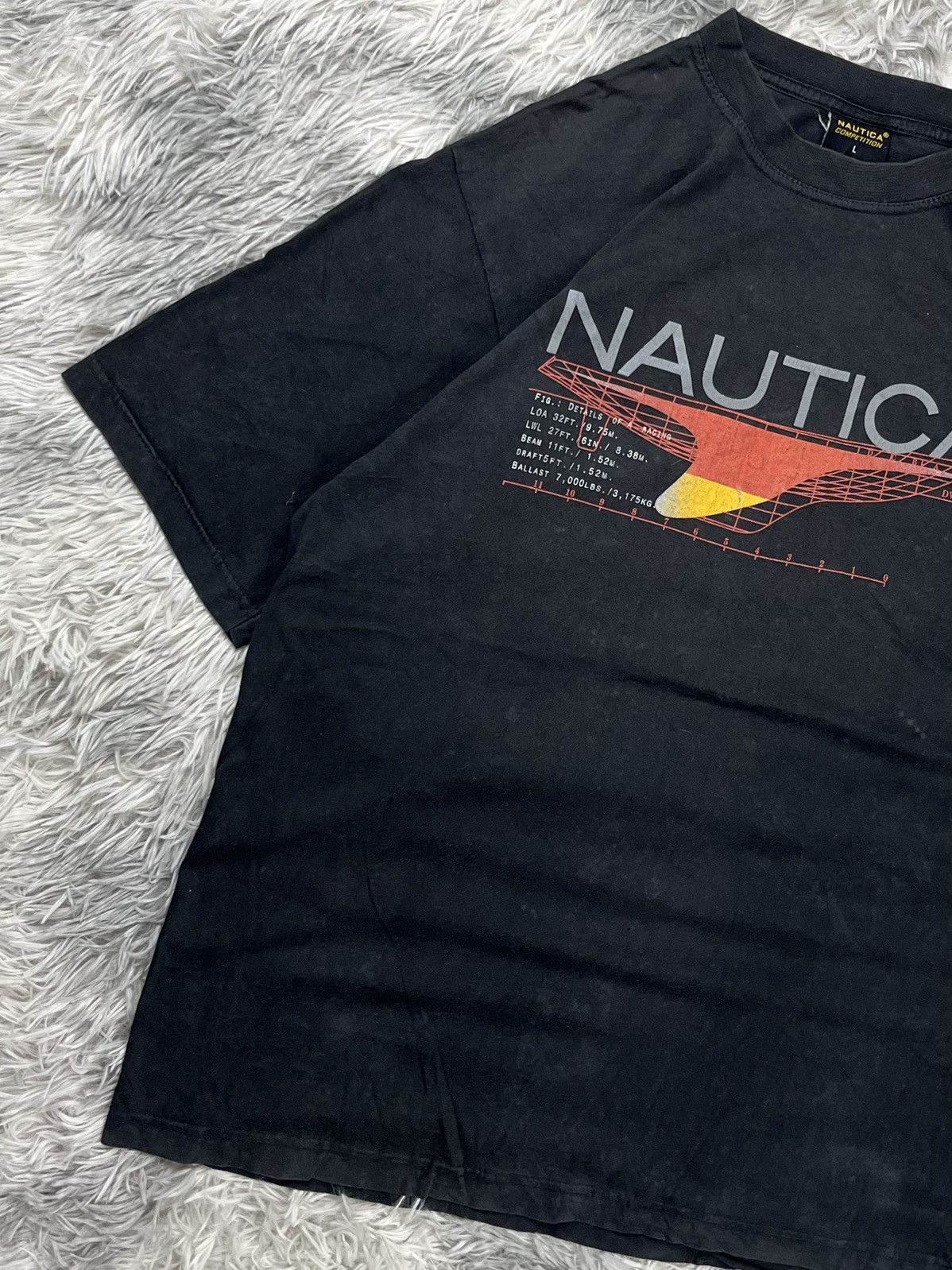 Nautica Vintage Nuatica Competition T-shirt Size US L / EU 52-54 / 3 - 3 Thumbnail