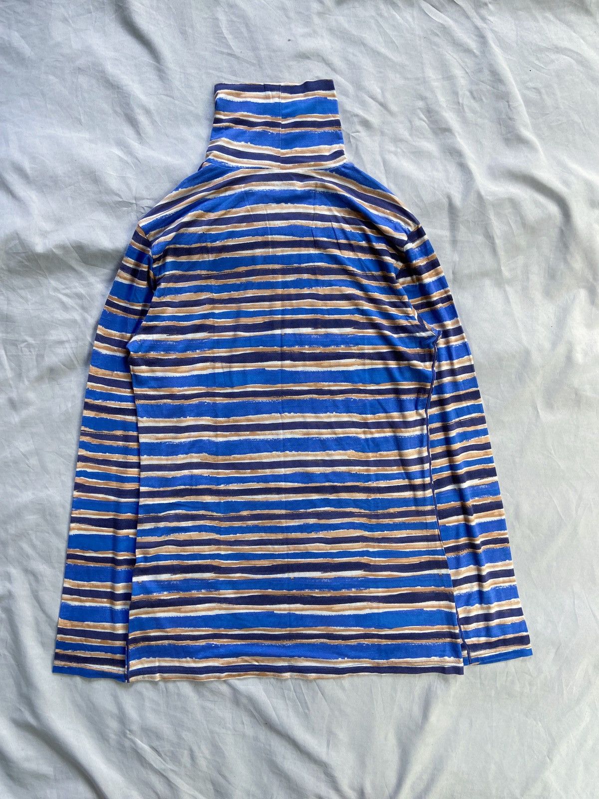 Marni × Uniqlo MARNI x UNIQLO STRIPED TURTLE NECK LONG SLEEVE Size US S / EU 44-46 / 1 - 2 Thumbnail