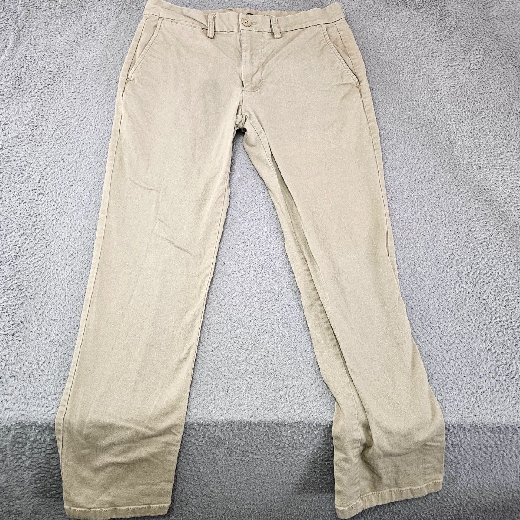 Old Navy Old Navy Pants Mens 30x28 Khaki Straight Fit Cotton Knit Chino Stretch Preppy Size US 30 / EU 46 - 2 Thumbnail