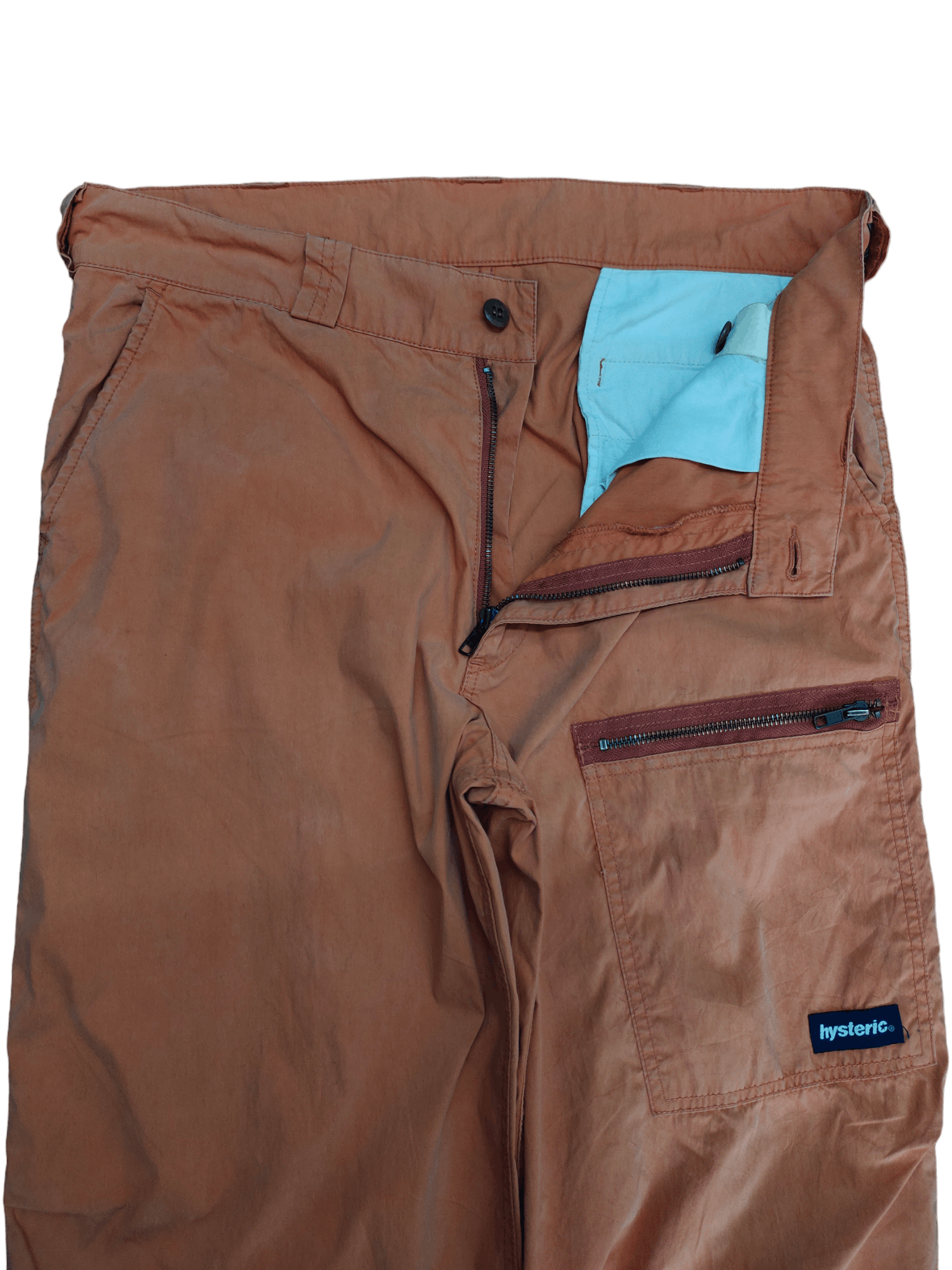 Hysteric Glamour 90s Hysteric Glamour Multi Zipper Cargo Pants Gorp Cyberpunk Size US 34 / EU 50 - 8 Thumbnail