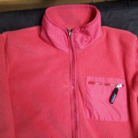 Patagonia × Vintage Vintage Patagonia Retro X Fleece Jacket Pink Size L / US 10 / IT 46 - 1 Thumbnail