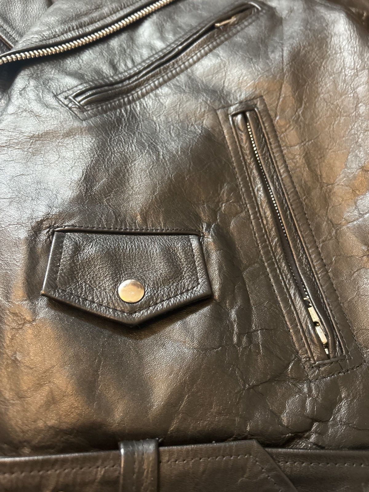 Indian Motorcycle Cowhide leather motorcycle jacket Size US XS / EU 42 / 0 - 8 Thumbnail