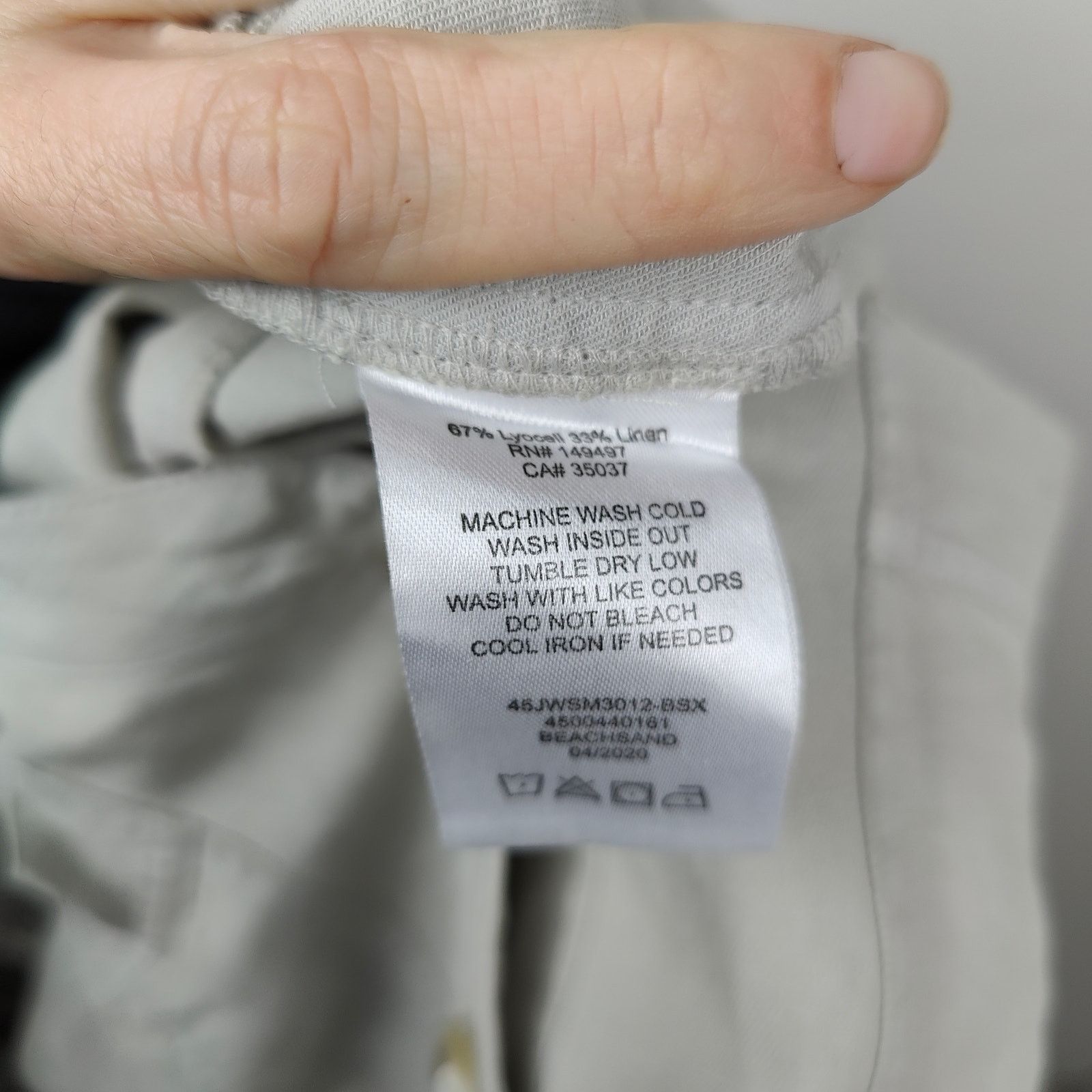 Other Joes Jeans Linen Blend Jumpsuit Womens Small Gray Size 27" / US 4 / IT 40 - 7 Thumbnail
