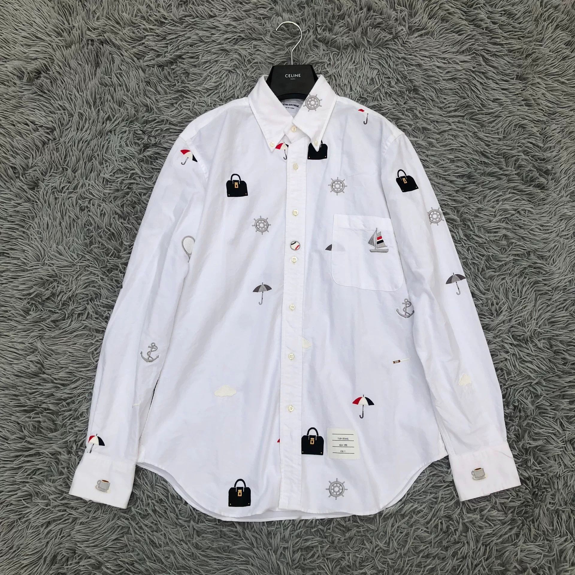 Thom Browne Thom Browne TB Multi-Element Shirt Size US L / EU 52-54 / 3 - 1 Thumbnail