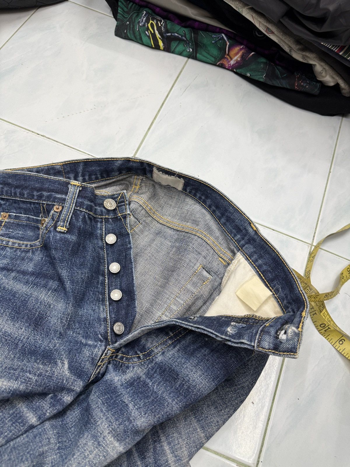 Vintage 🔥🔥🔥ARCHIVE VTG JAPAN SELVEDGE DENIM Size US 29 - 16 Thumbnail