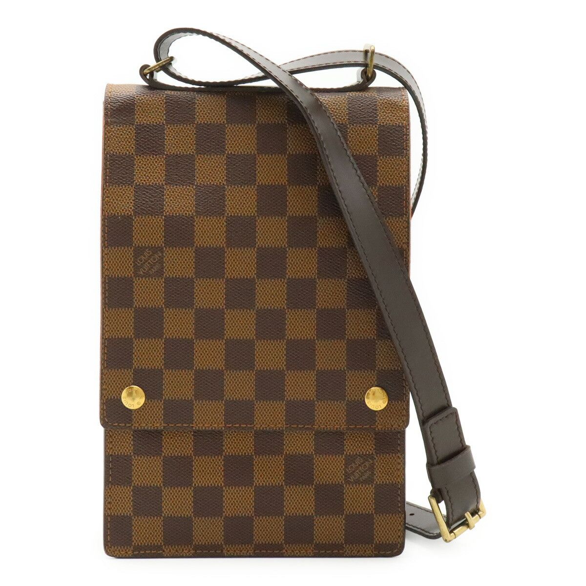 Louis Vuitton Louis Vuitton Louis Vuitton Portobello Damier Shoulder Bag Canvas Shoulder Bag N45271 DUTY FREE for USA Size ONE SIZE - 1 Thumbnail