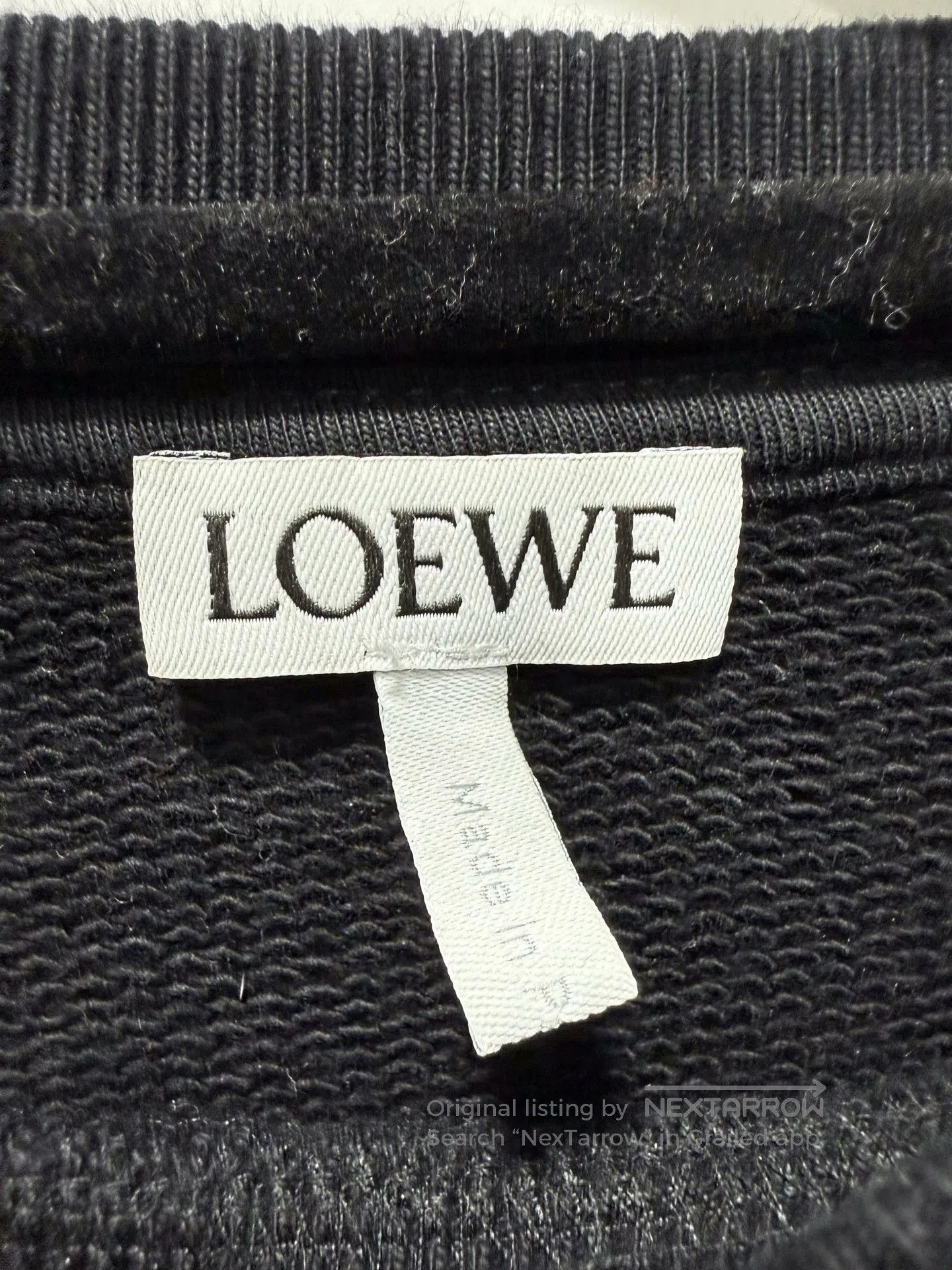 Loewe Loewe Black Floral Embroidered Long. Size XS / US 0-2 / IT 36-38 - 3 Thumbnail