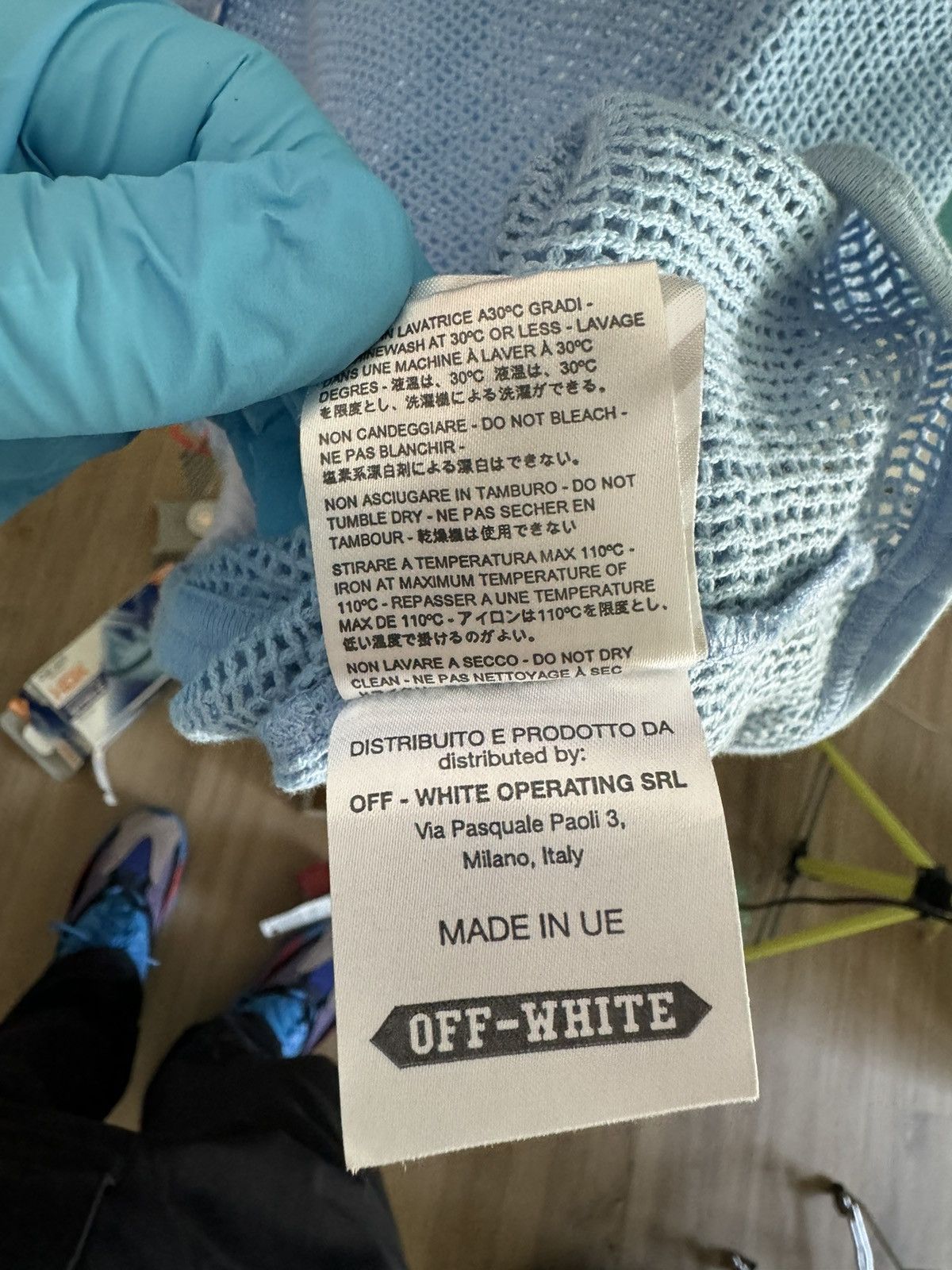 Off-White Collector GRAILED OFF-White 1st Size US XXL / EU 58 / 5 - 10 Thumbnail