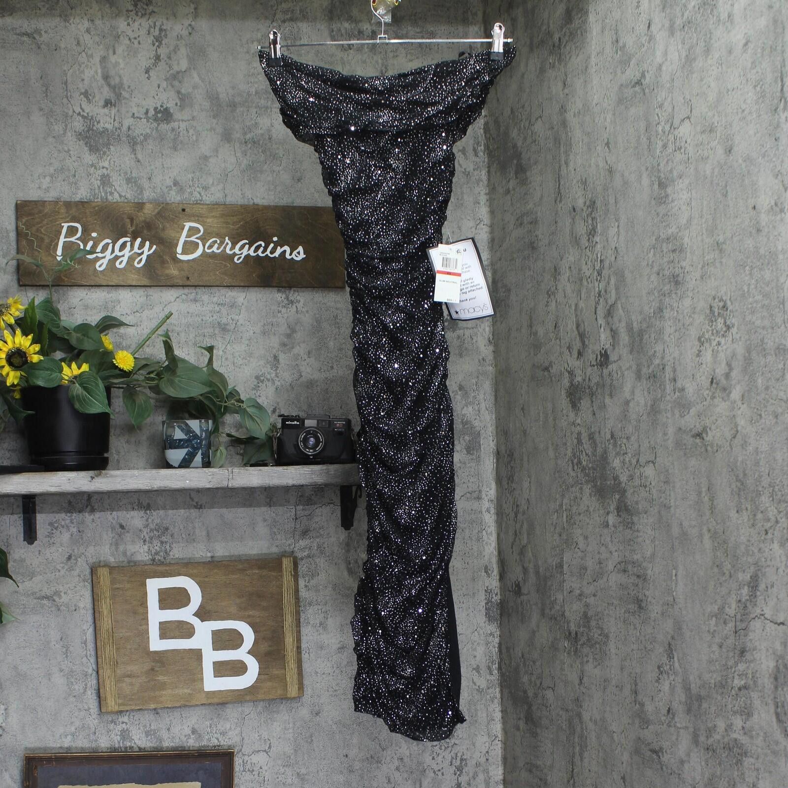 Other Nwt B Darlin Glitter-knit Dress U09an20e Black / Silver Xs Size XS / US 0-2 / IT 36-38 - 1 Thumbnail
