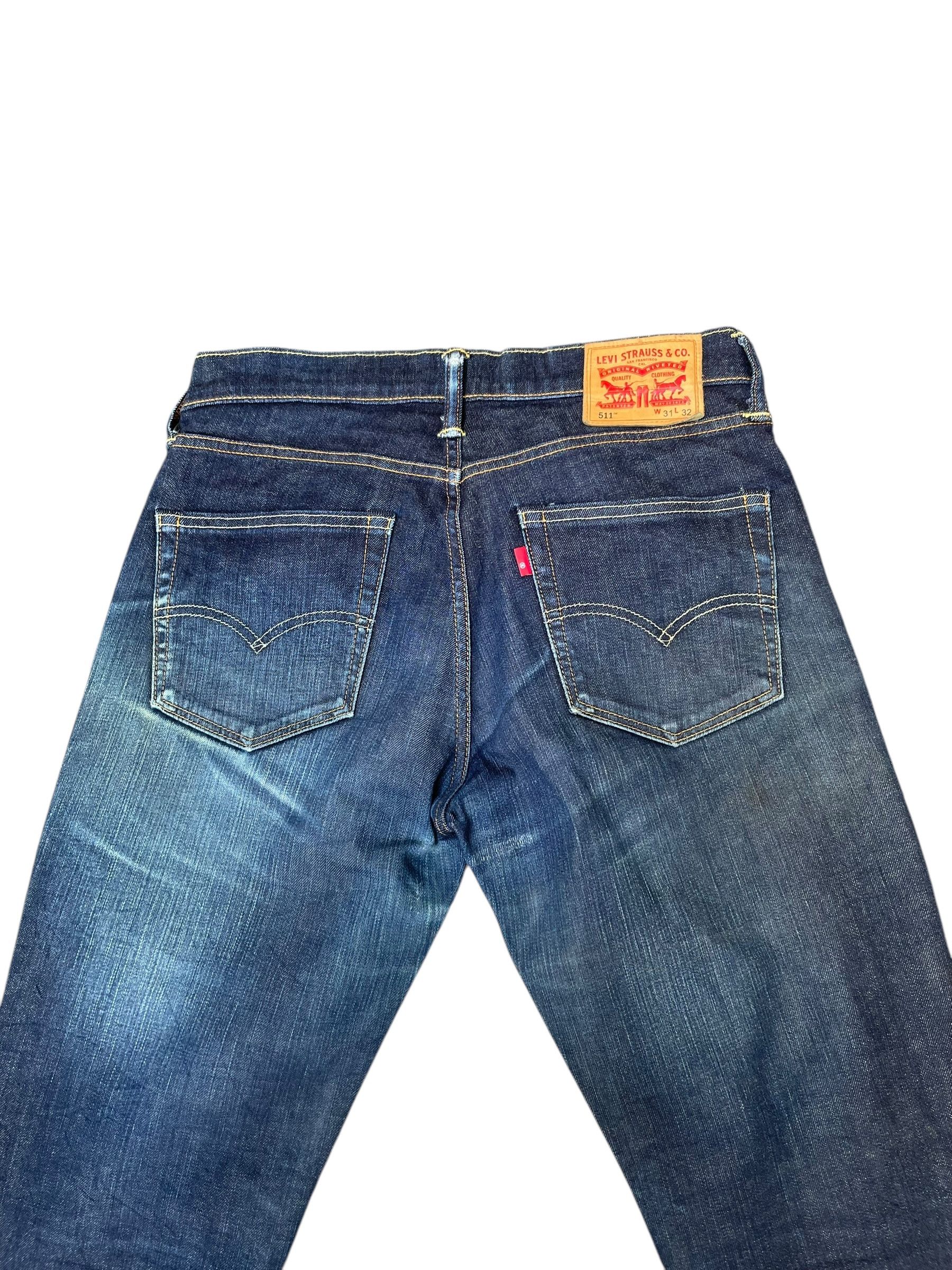 Levi's Levis 511 Indigo Single R Size US 32 / EU 48 - 5 Thumbnail