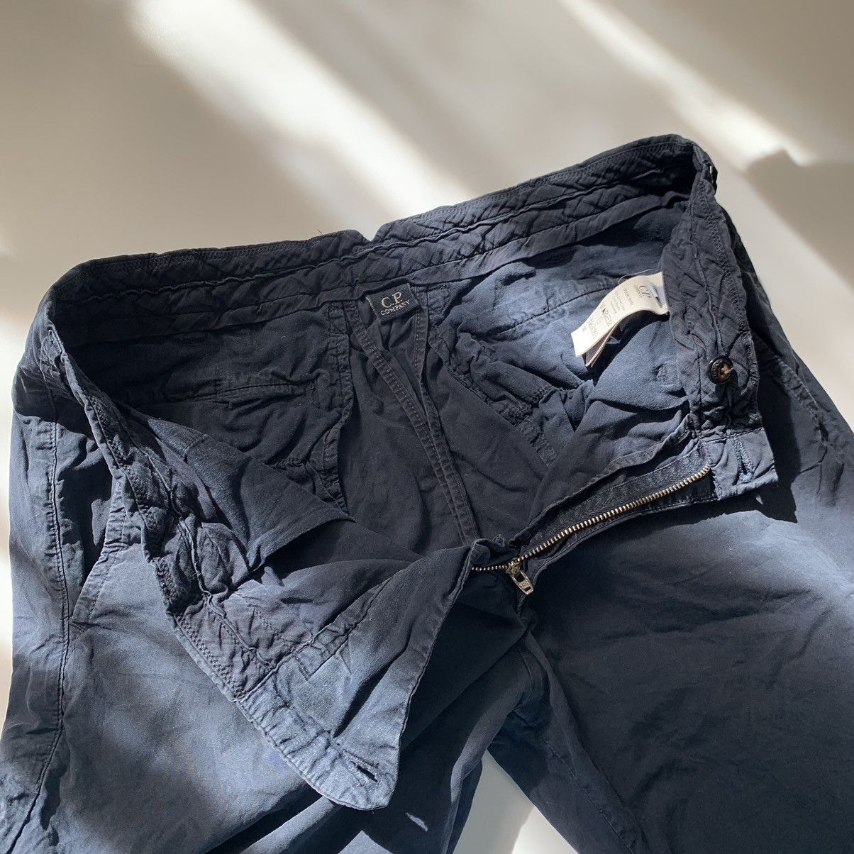 Vintage Vintage C.P. Company Classic Navy Trousers Cotton Pants Size US 31 - 9 Thumbnail