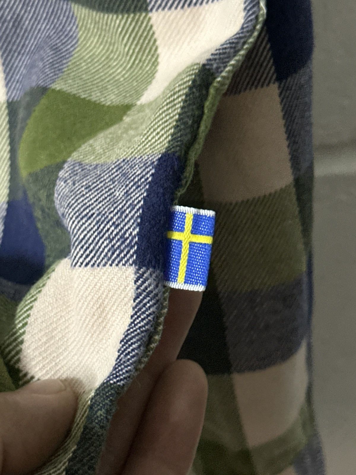 Fjallraven × Vintage Fjällräven Double Pocket Flannel L/S Button Up Size US M / EU 48-50 / 2 - 8 Thumbnail