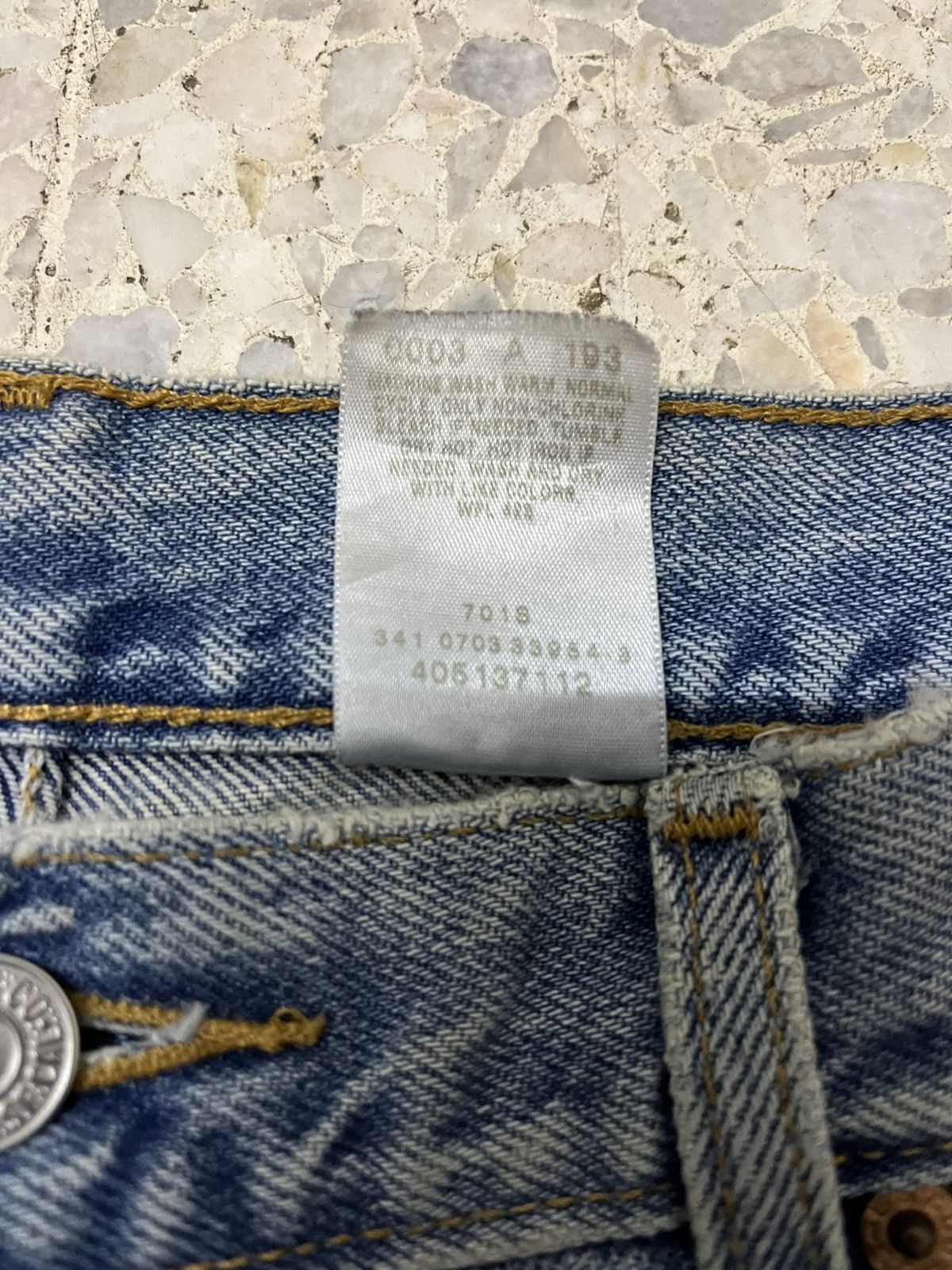Levi's Rare Vintage Levi’s 517 Light Blue Faded Distressed Size US 35 - 5 Thumbnail
