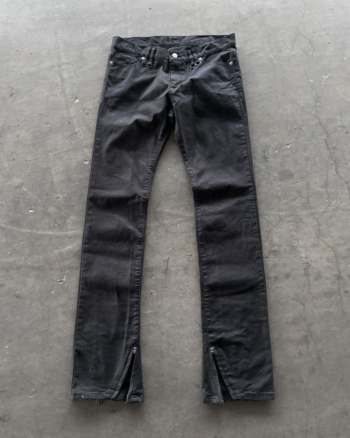 BUFFALO BOBS Buffalo Bobs Bootcut Black Pants Size US 30 / EU 46 - 2 Thumbnail