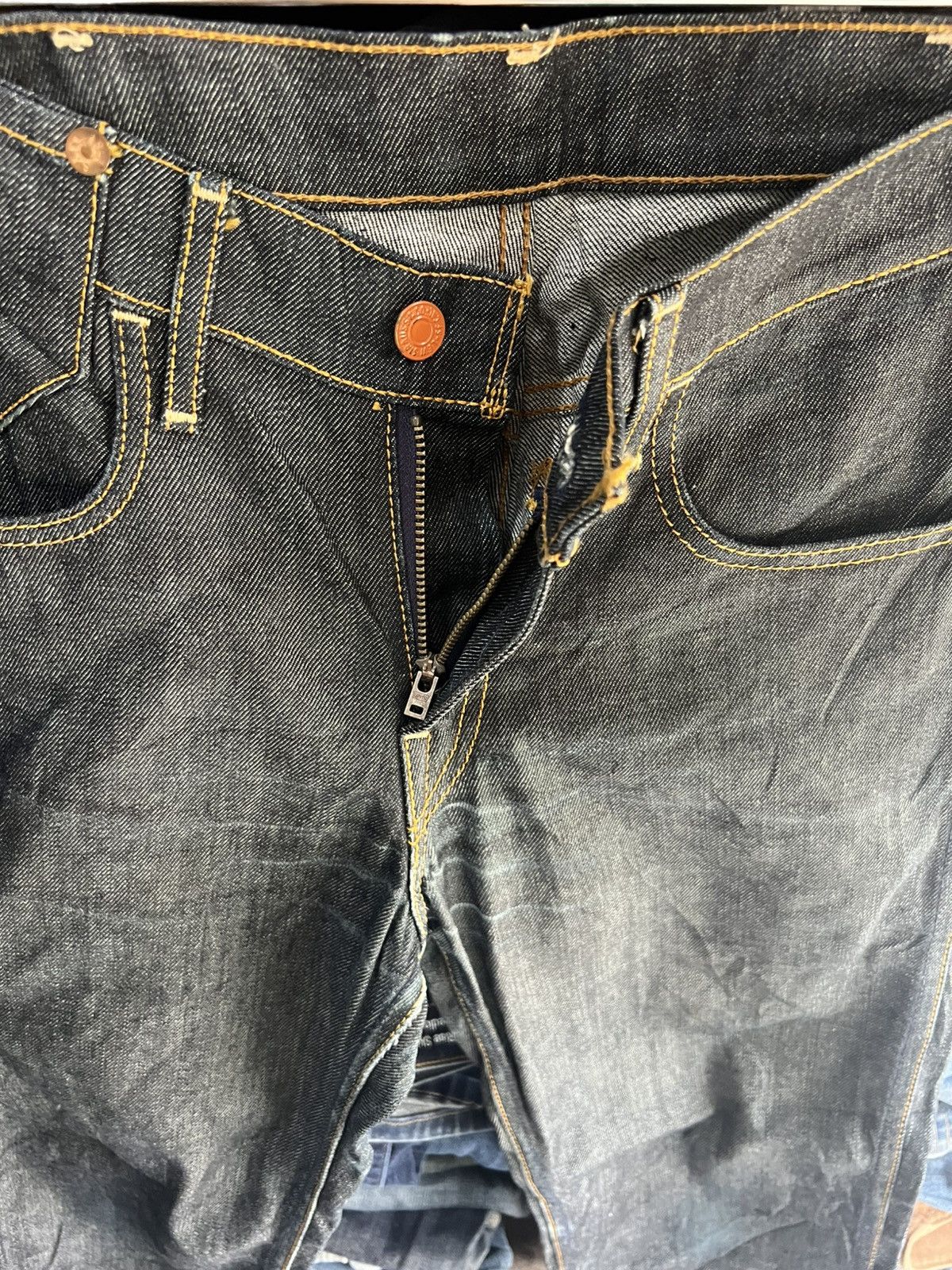 Levi's 🔥Rare Vintage Levis Button J22 Denim Size US 31 - 11 Thumbnail