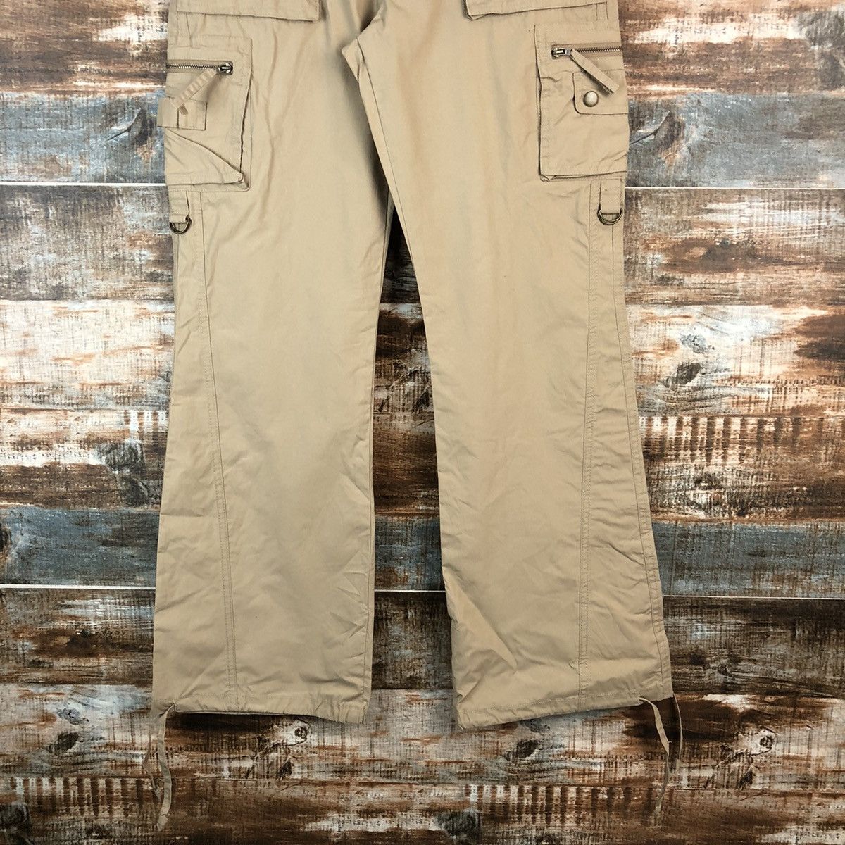 Japanese Brand Arnold Palmer Brown Cargo Multipocket Pants #A2565 Size 27" / US 4 / IT 40 - 3 Thumbnail