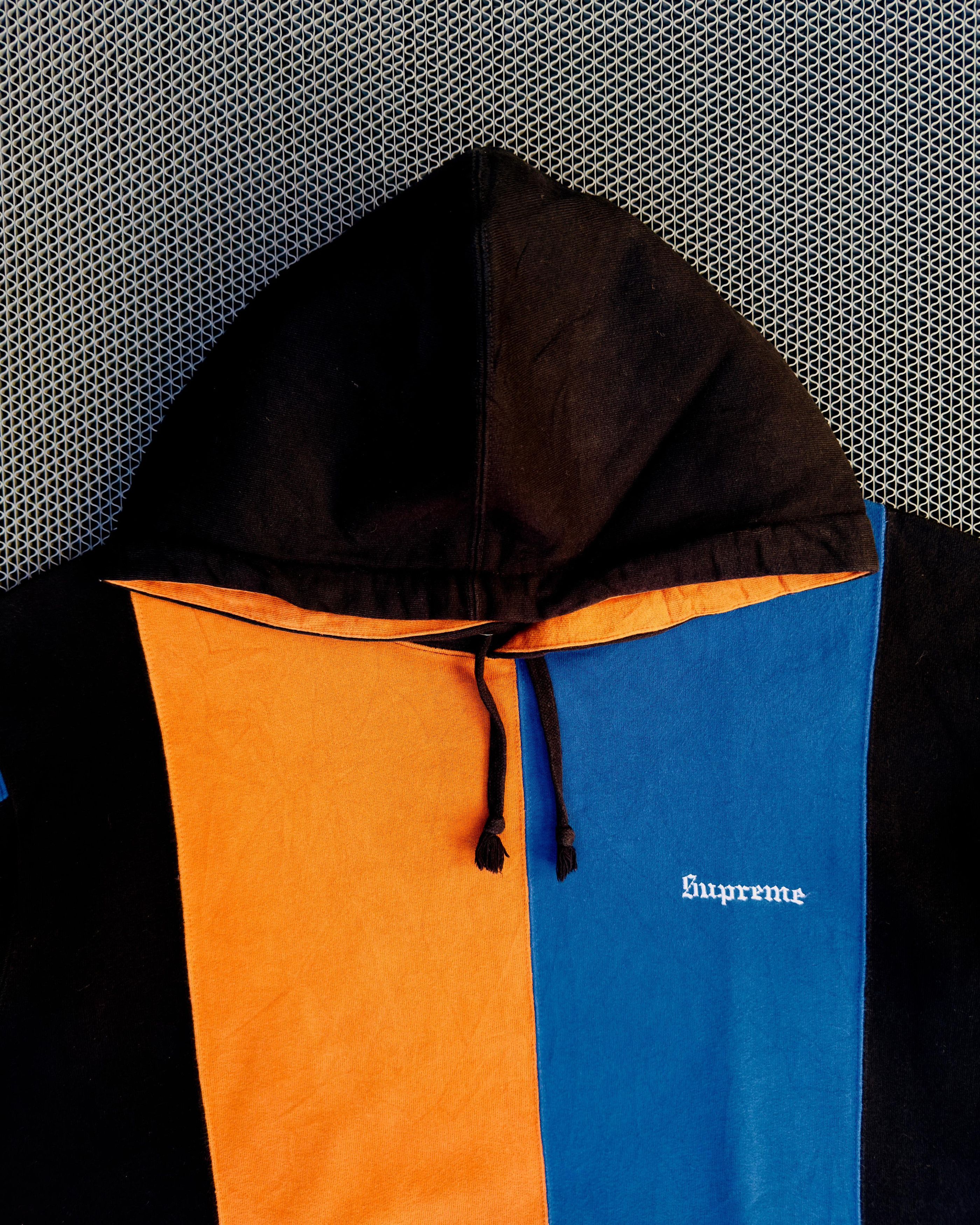 Supreme SUPREME TRICOLOR HOODIE FW18 Size US XL / EU 56 / 4 - 2 Thumbnail