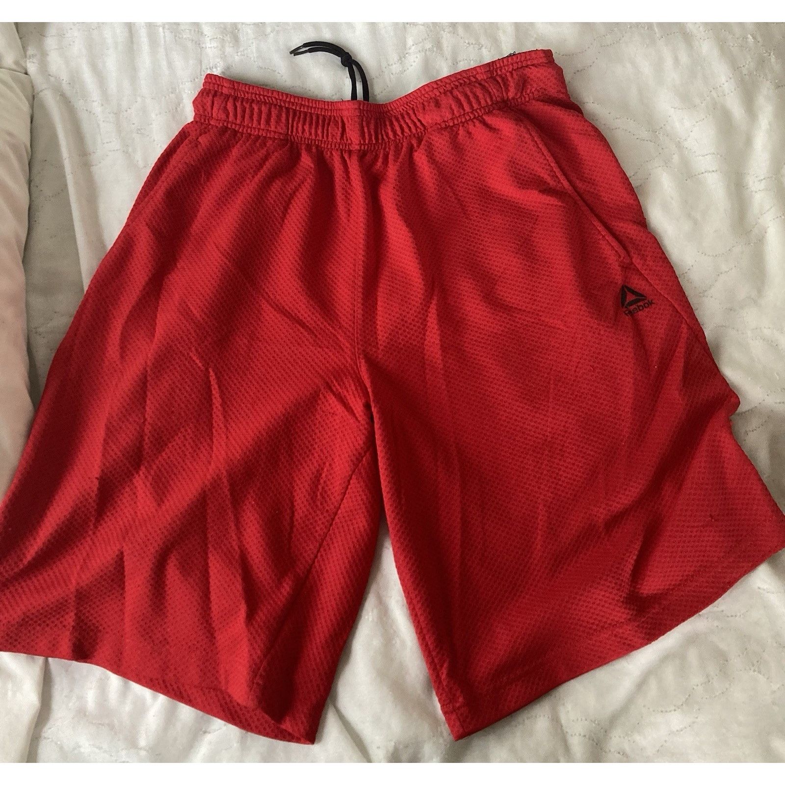 Reebok Reebok Red Men's Active Shorts - Size S Size US 30 / EU 46 - 1 Thumbnail