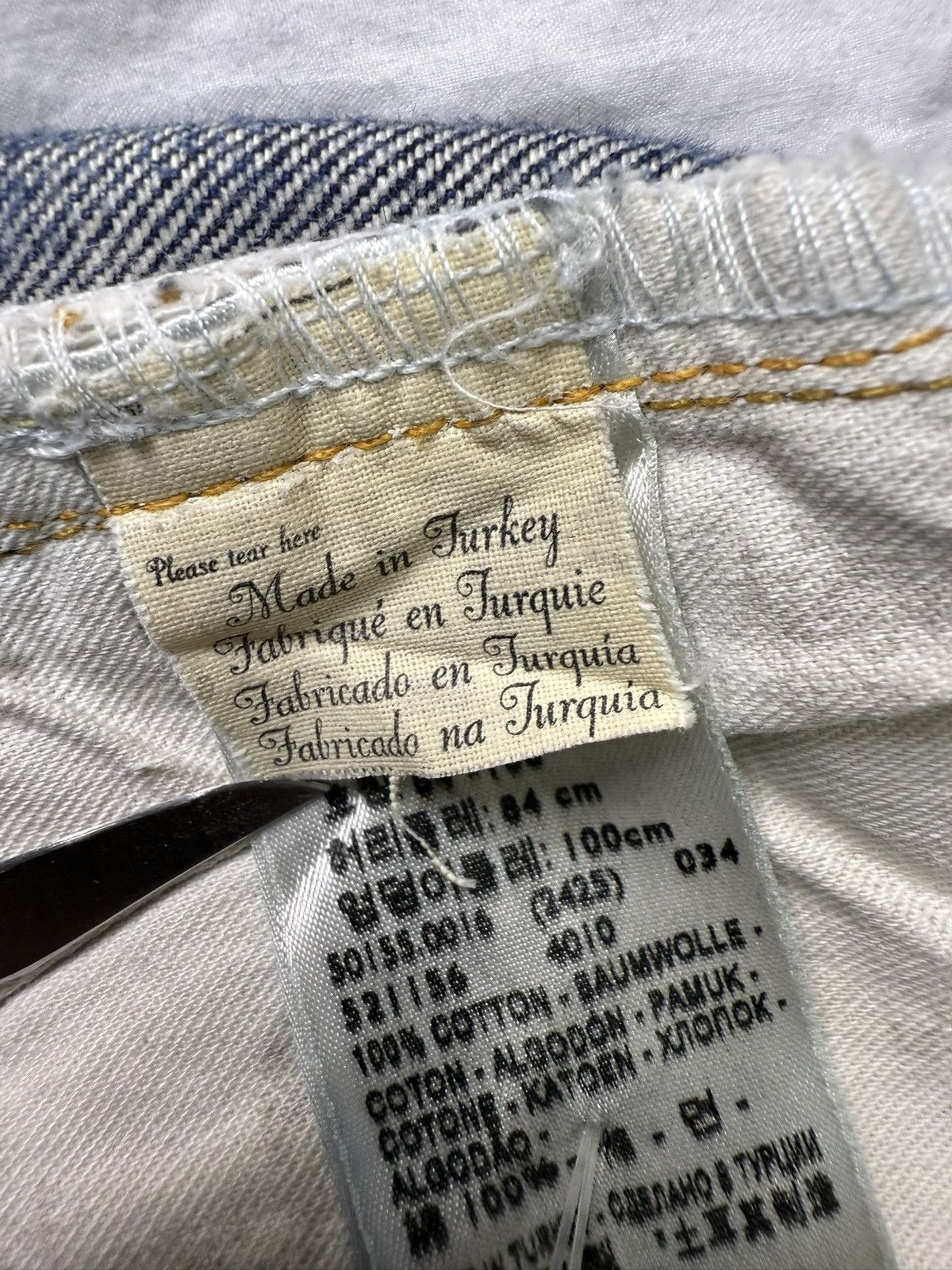 Levi's Levis 501 capital E selvedge 33x34 Size US 33 - 7 Thumbnail
