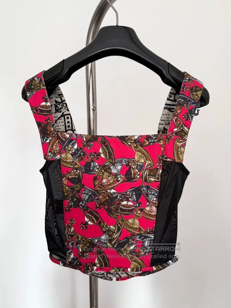 Vivienne Westwood Vivienne Westwood Corset boning lingerie with straps and v Size S / US 4 / IT 40 - 4 Thumbnail