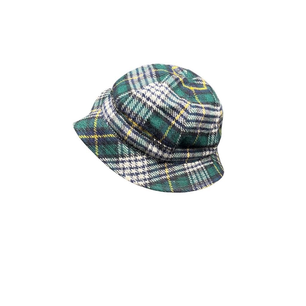 Pendleton VTG 1950’s Blarney Walking Hat Pendleton Wool Plaid Bucket Size ONE SIZE - 3 Thumbnail