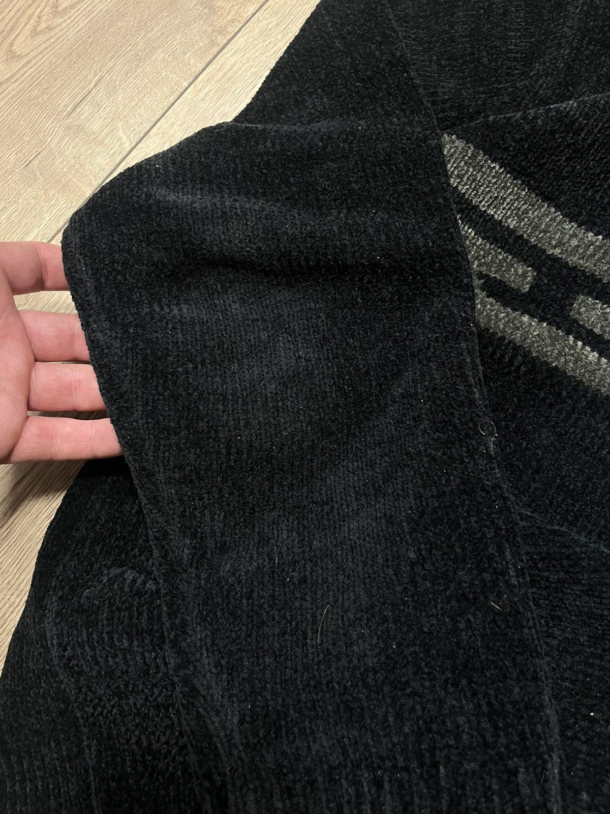 Diesel × Vintage Vintage Diesel 1/4 Zip Red Knit Sweater Y2K Logo Size US L / EU 52-54 / 3 - 4 Thumbnail