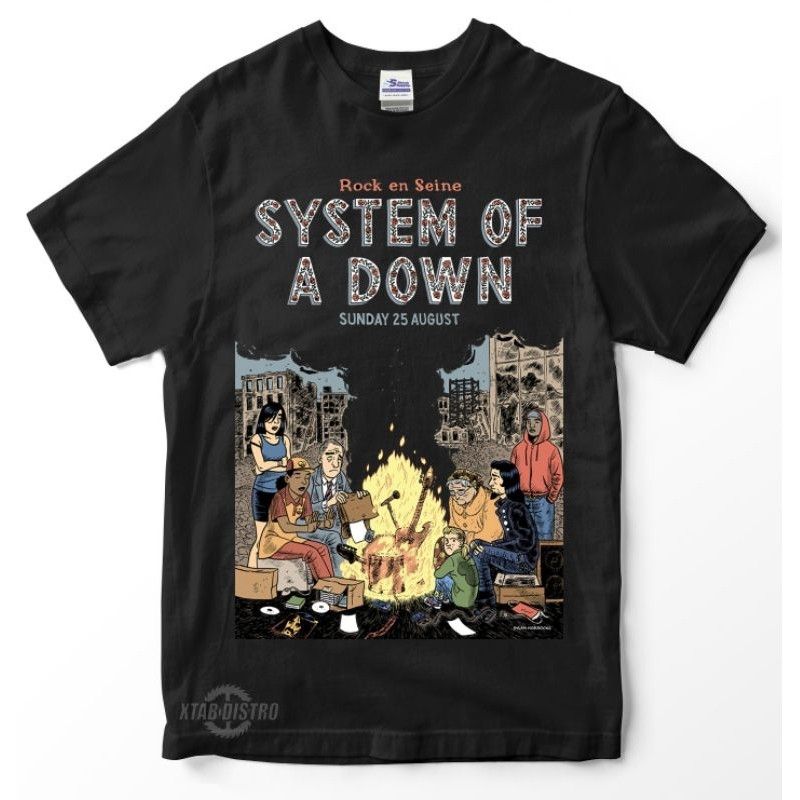 Band Tees new SYSTEM OF A DOWN Rock Premium tshirt soad chop suey Size US L / EU 52-54 / 3 - 1 Thumbnail
