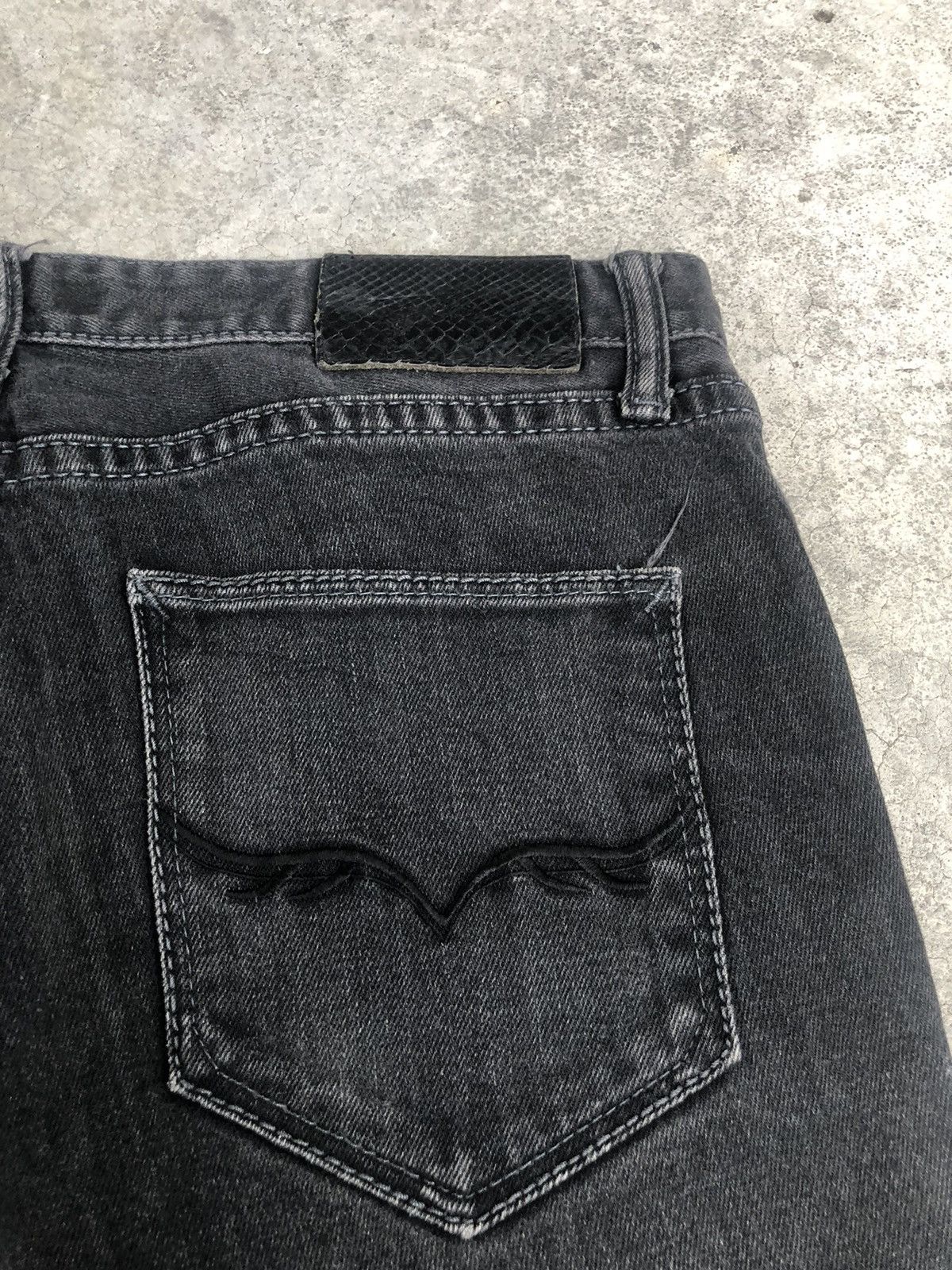 GOSTAR DE FUGA Fuga Distressed Denim Skinny Jeans Size US 30 / EU 46 - 19 Thumbnail