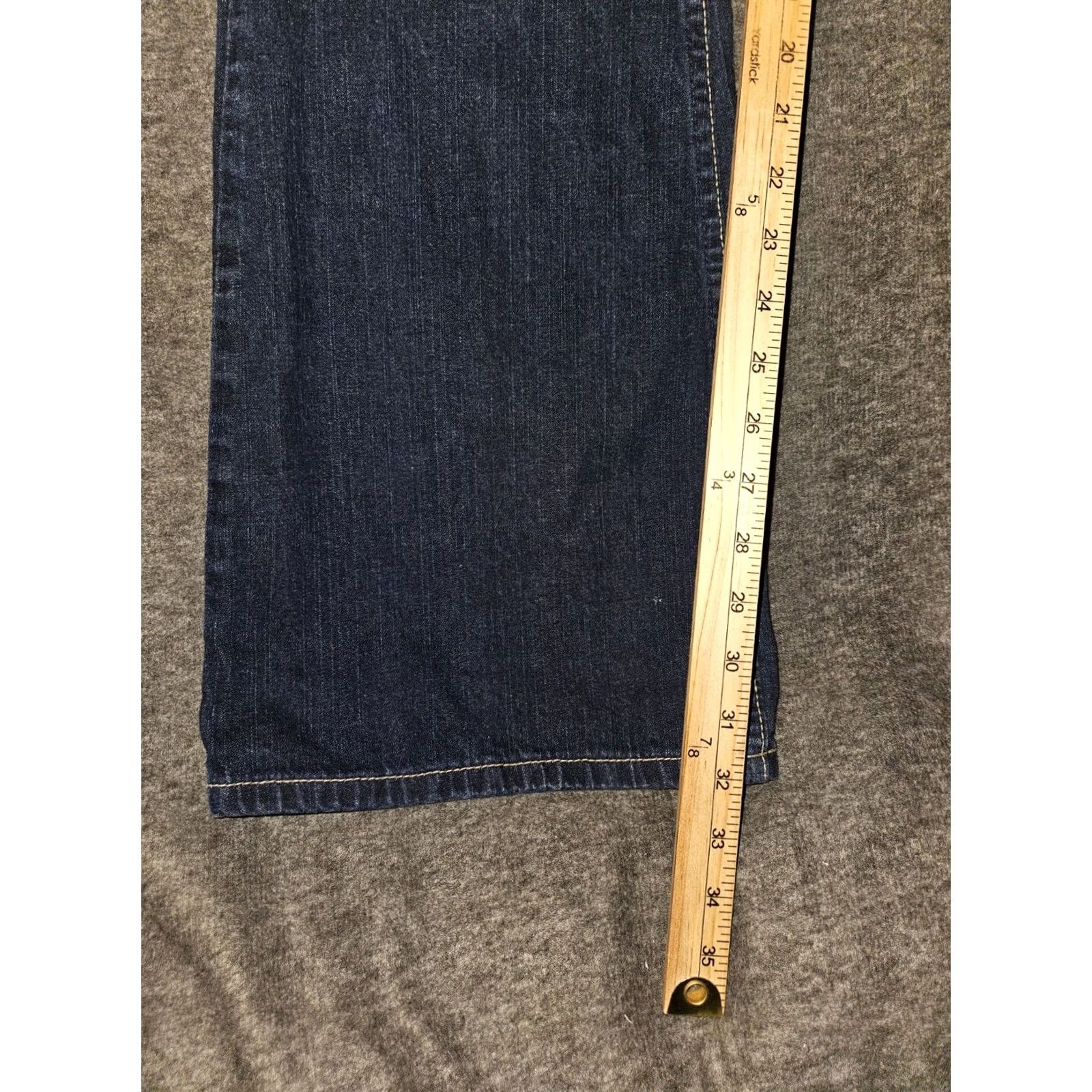 Silver Jeans Co. VINTAGE Silver Jeans Flare Blue Denim Mid Rise Button Fly 100% Cotton 28 Women's Size 28" / US 6 / IT 42 - 6 Thumbnail
