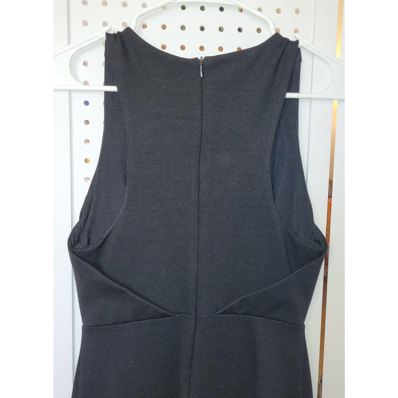 Zara TRAFALUC Zara Women's Dress M Black Mini Bodycon Sleeveless Size M / US 6-8 / IT 42-44 - 9 Thumbnail