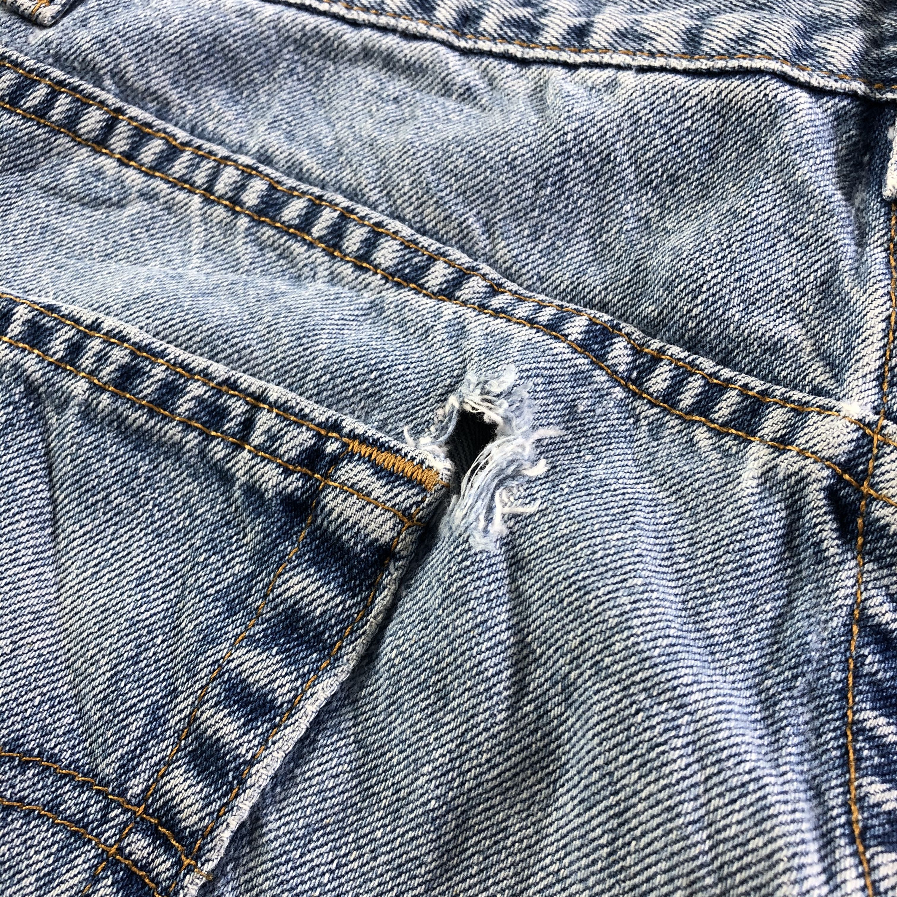 Levi's Vintage Blue Wash Levis 505 Jeans-J4415 Size US 34 / EU 50 - 7 Thumbnail