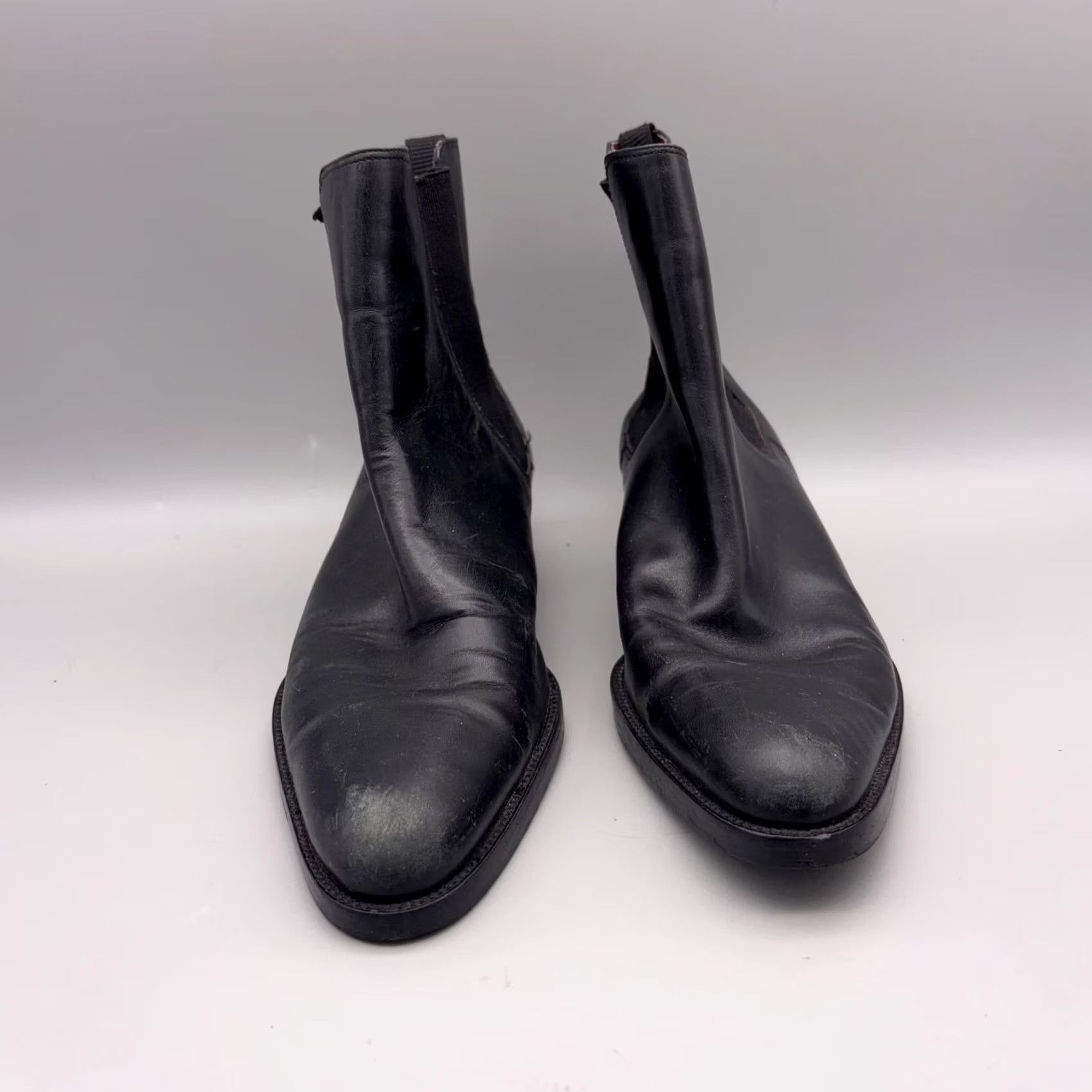 Ralph Lauren Ralph Lauren Womens 8 Black Leather Ankle Boots Chelsea LRL Size US 8 / IT 38 - 2 Thumbnail