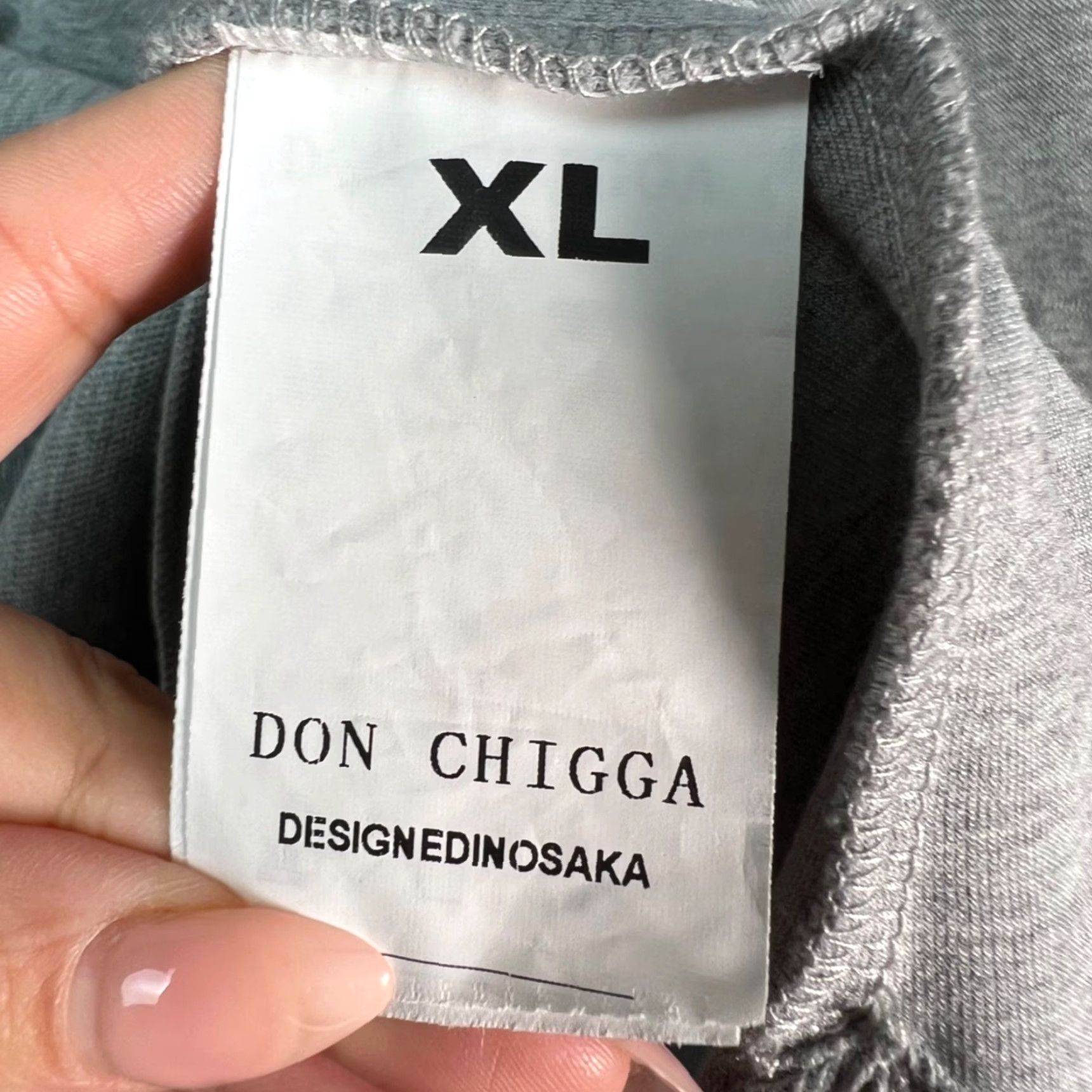 Vintage Don Chigga Polo Shirt Mens XL Gray Cotton Blend Short Sleeve Shirt Mens XL Gray Polo Don Chigga Size US XL / EU 56 / 4 - 4 Thumbnail