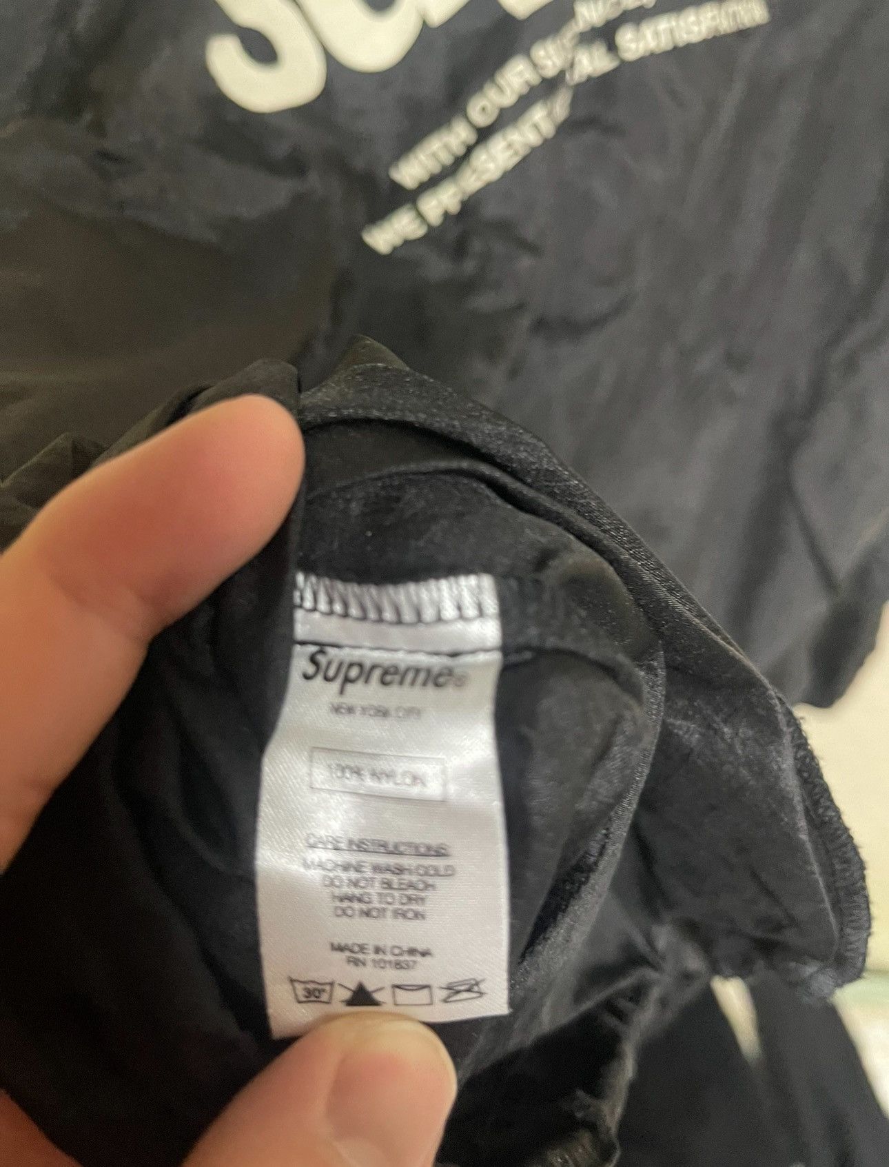 Supreme 16ss Supreme Nylon Packable Poncho Size US XL / EU 56 / 4 - 4 Thumbnail