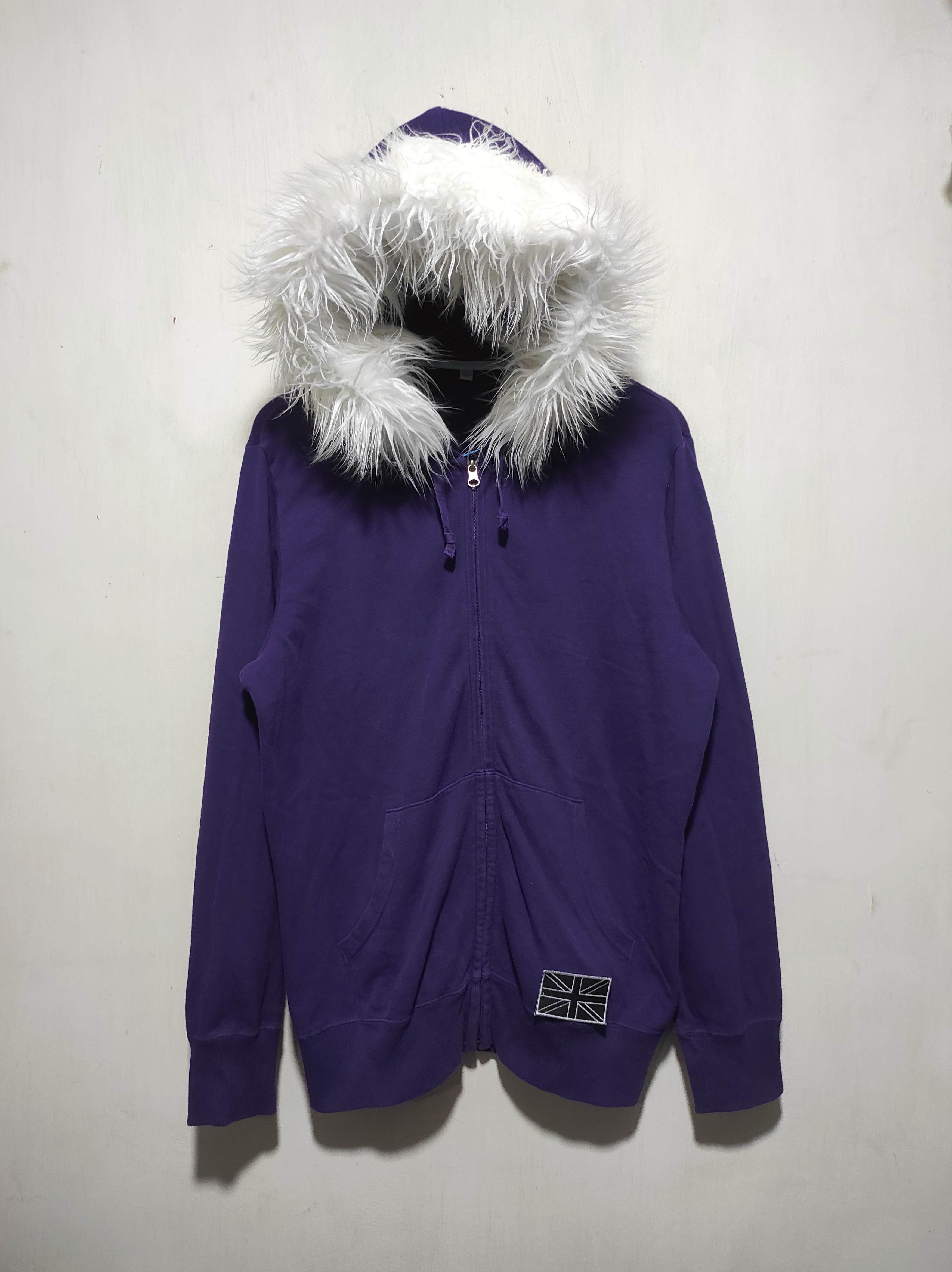 Uniqlo Uniqlo Purple zip Fur Hoodie LGB IfSixWasNine style Size US L / EU 52-54 / 3 - 2 Thumbnail