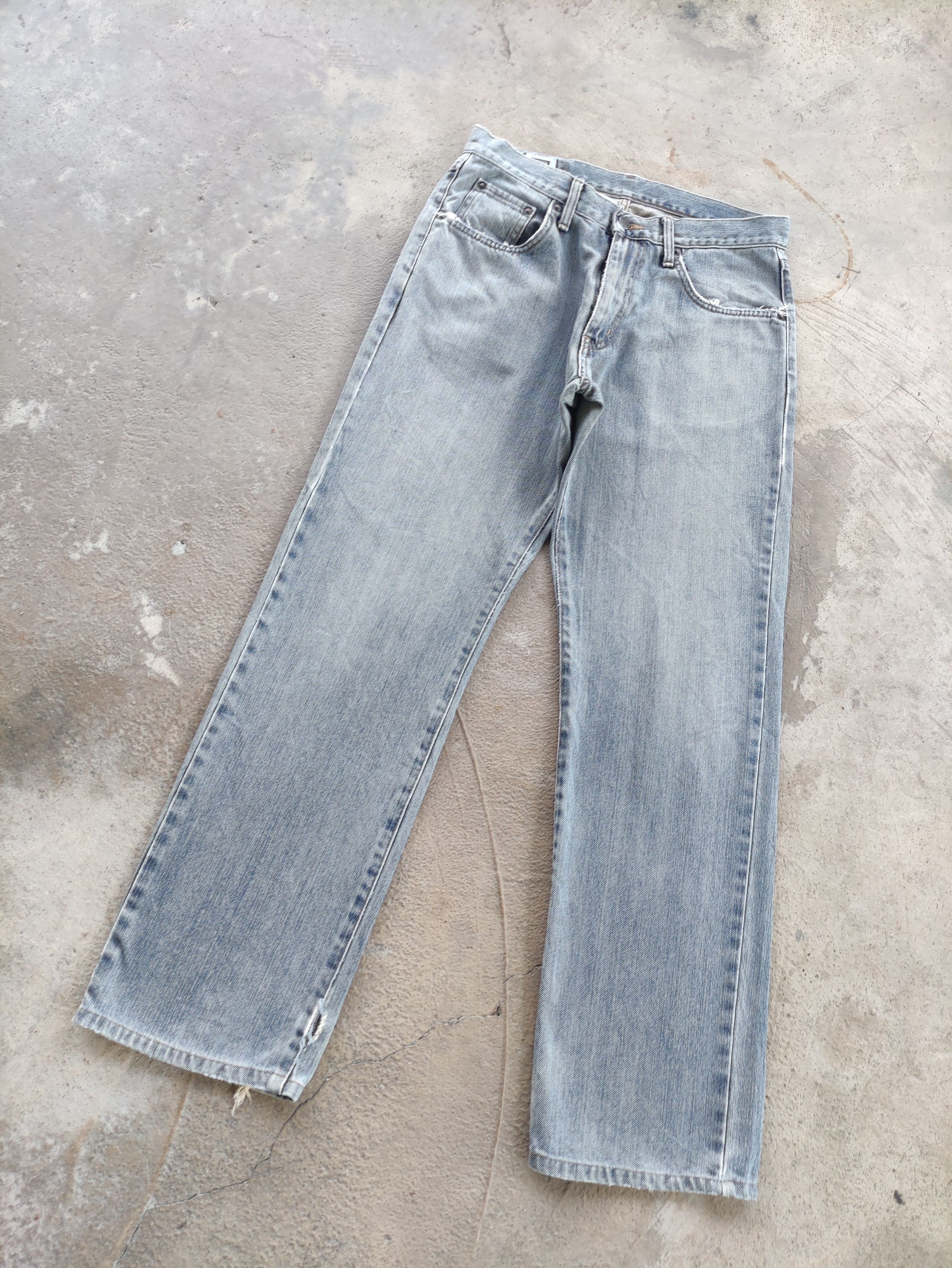 Edwin Vintage Edwin Jean Distressed Faded Denim Pants Size US 32 / EU 48 - 2 Thumbnail