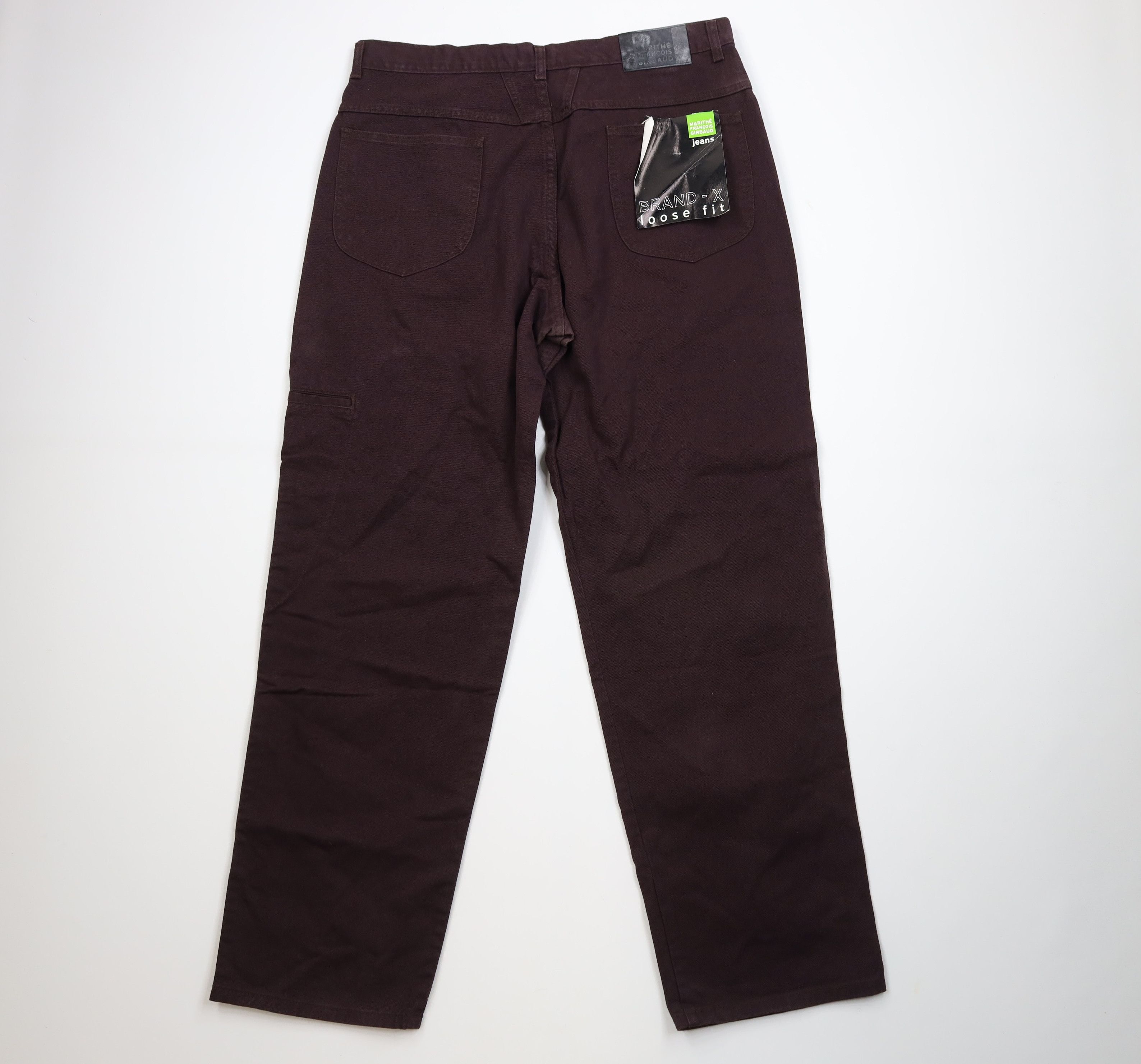 Marithe + Francois Girbaud Deadstock Vintage 90s Marithe Francois Girbaud Jeans Size US 38 / EU 54 - 10 Thumbnail
