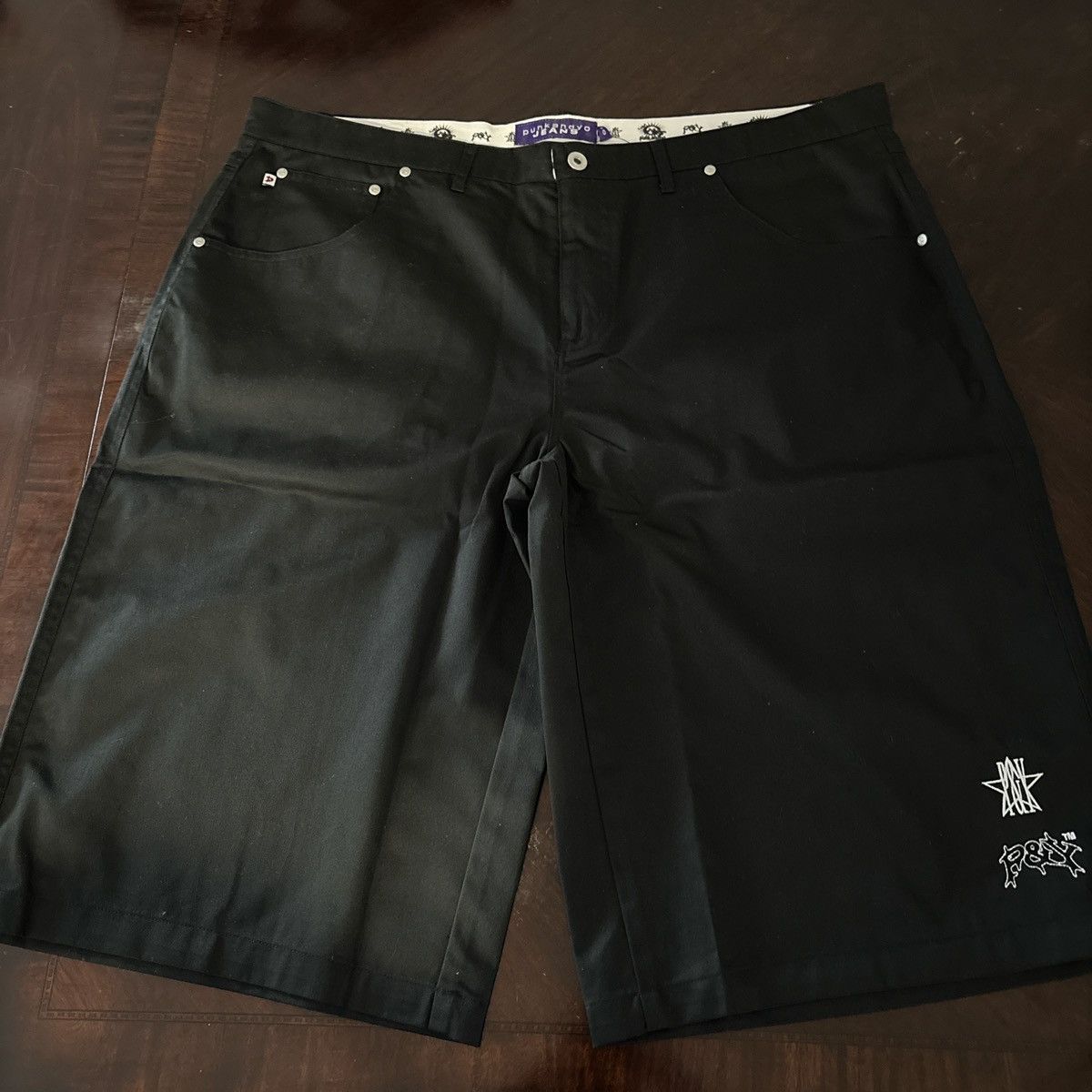 パンツ punkandyo chino shorts black PUNKANDYO BLACK CHINO SHORTS || Limited Stock