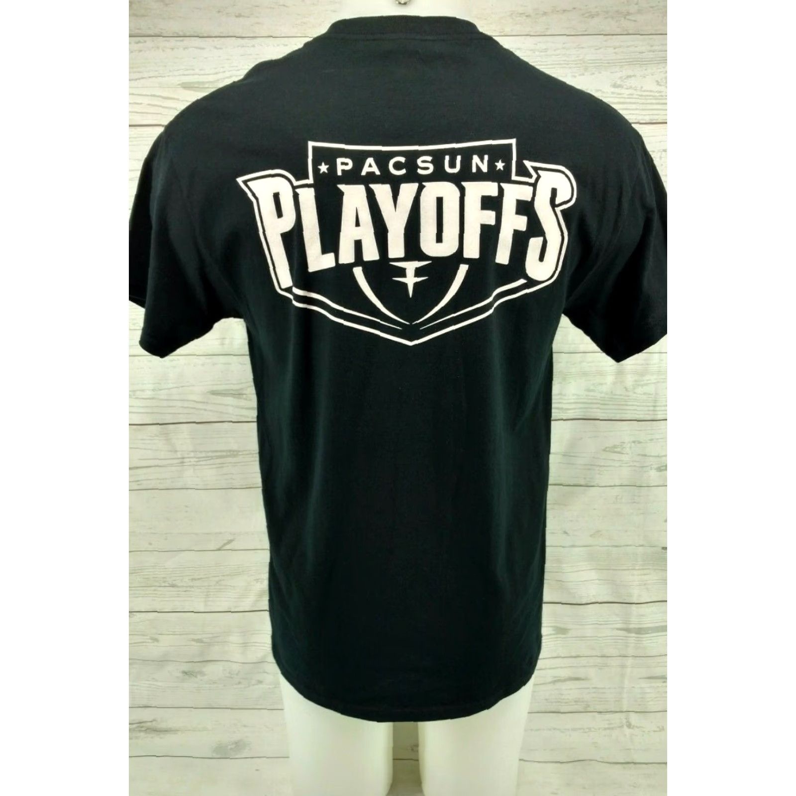 Gildan Gildan Pacsun Playoff Football Black Shirt Men's Medium Size US M / EU 48-50 / 2 - 2 Thumbnail