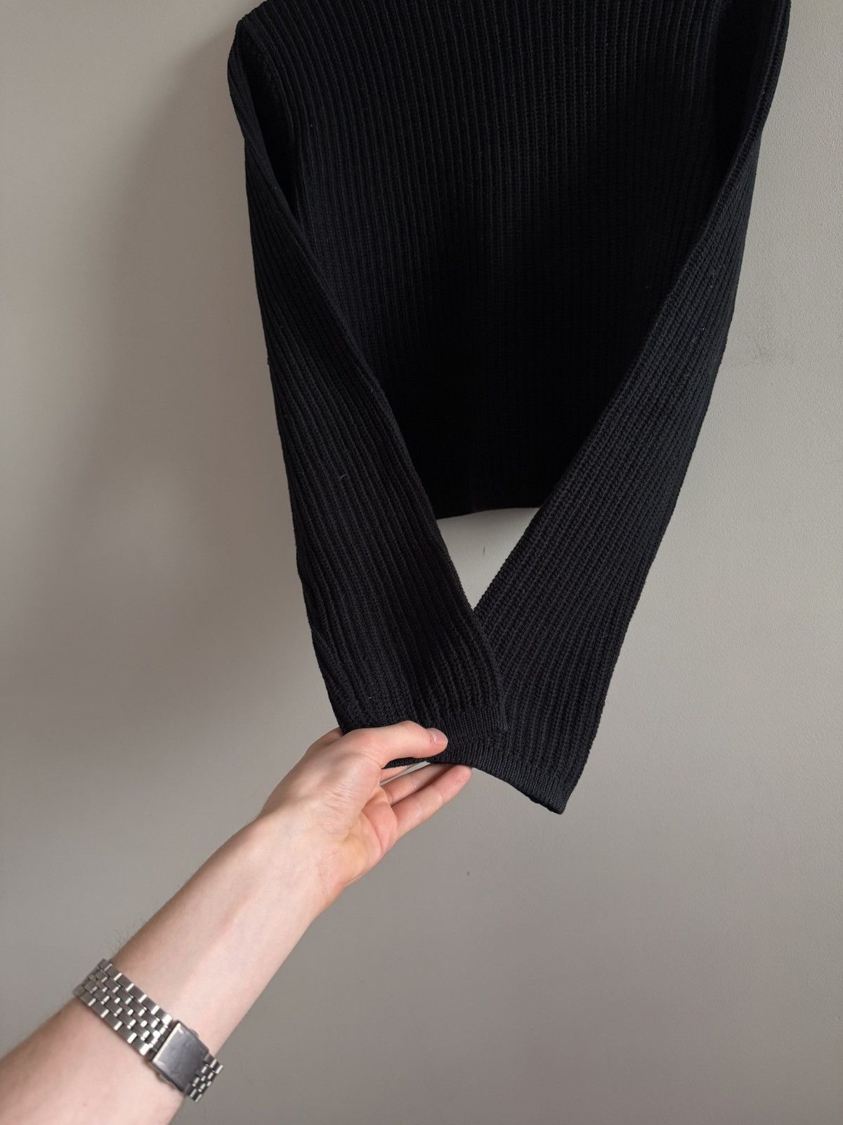 Ivan Grundahl Ivan Grundahl Ribbed Cropped Turtleneck Size S / US 4 / IT 40 - 2 Thumbnail