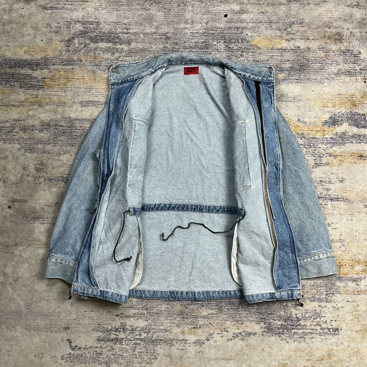 424 424 2017 denim parka jacket Size US M / EU 48-50 / 2 - 6 Thumbnail