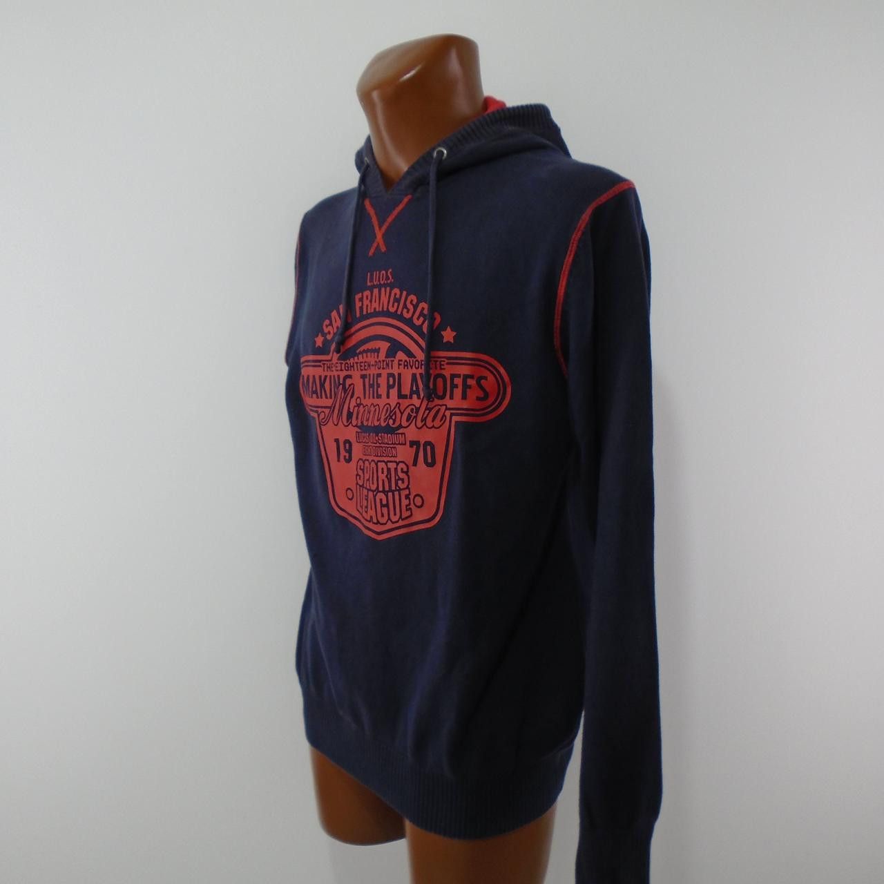 Angelo Litrico Men's Sweater Angelo Litrico. Dark blue. L. Used. Good Size US L / EU 52-54 / 3 - 4 Thumbnail
