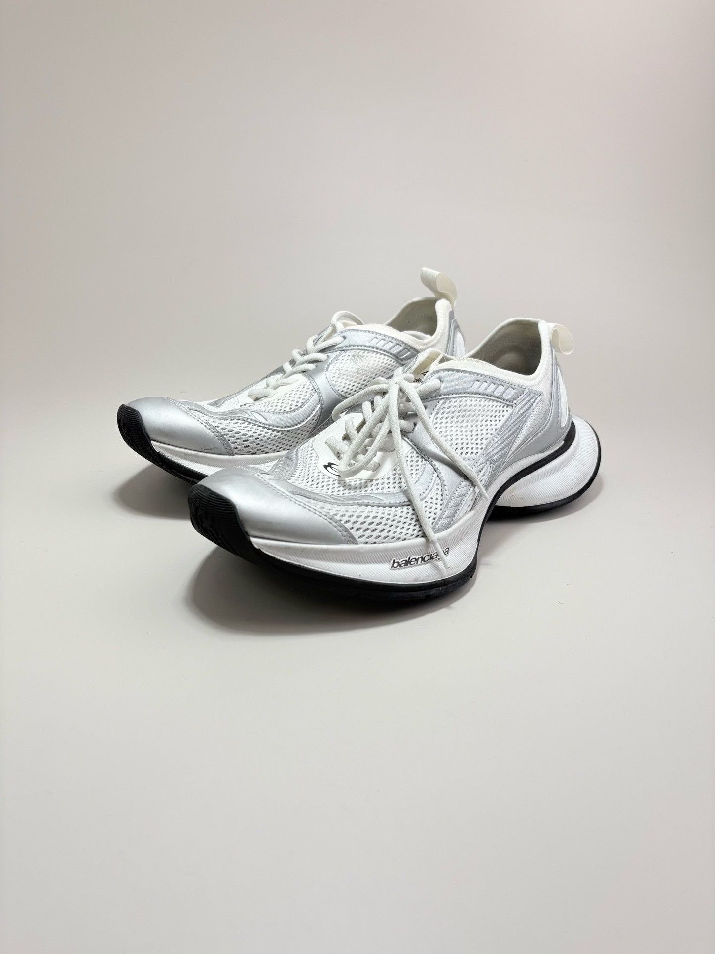 Balenciaga Balenciaga Circuit Silver Dad Shoes Size US 10 / EU 43 - 1 Thumbnail
